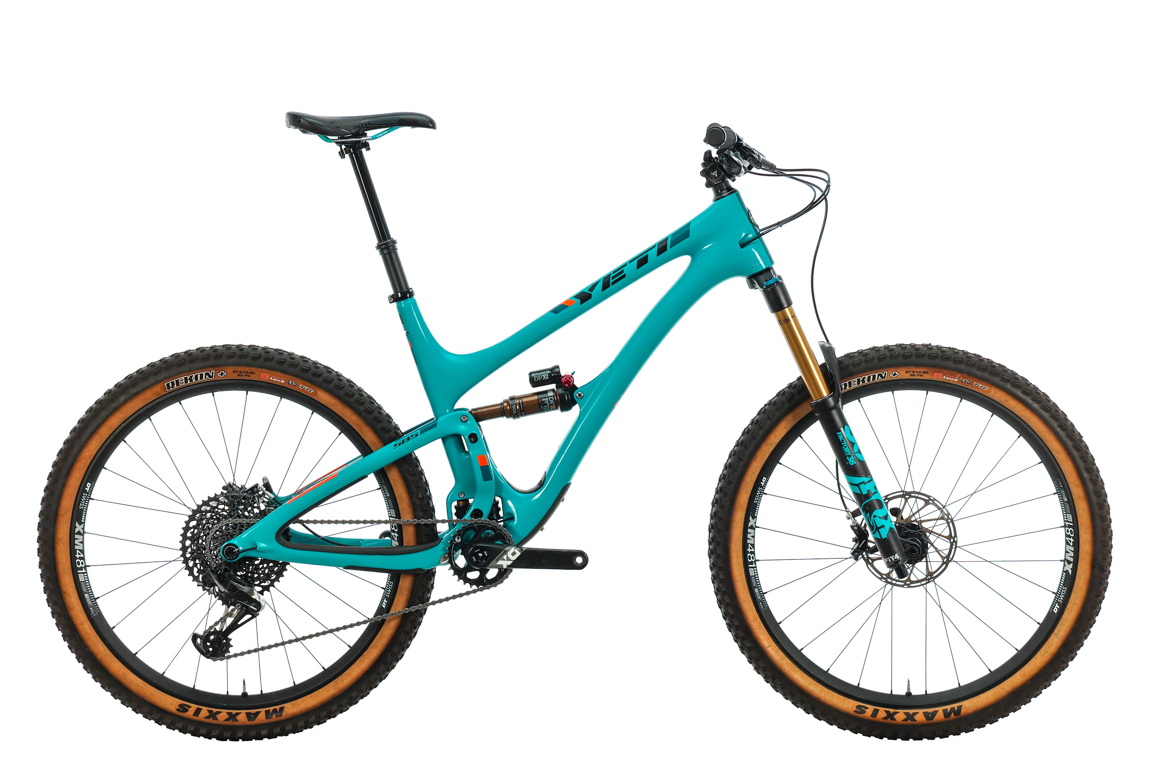 Yeti SB5 TURQ X01 Eagle Mountain Bike - 2018, Large