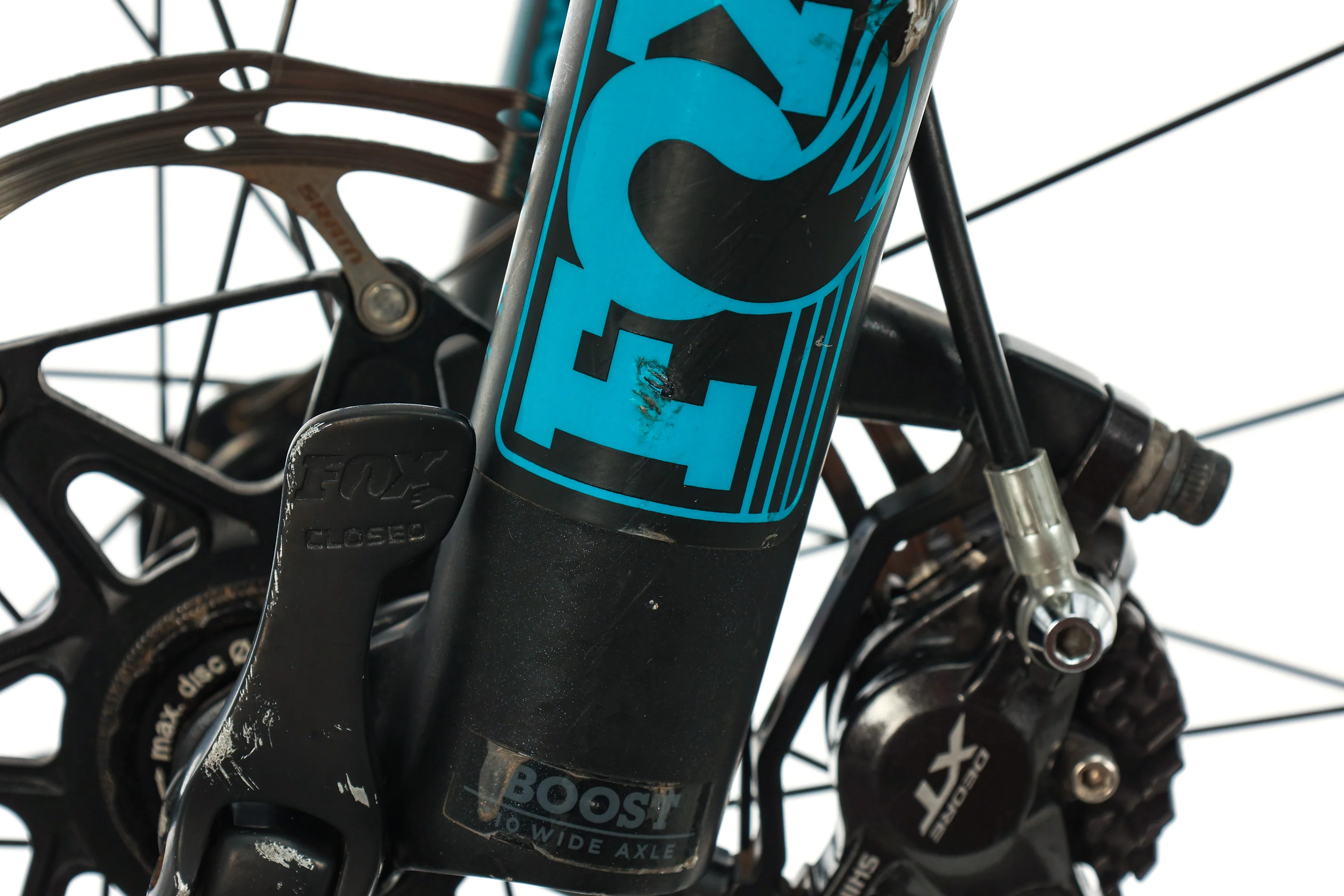 Yeti Cycles SB5+ TURQ Carbon X01 Mountain Bike - 2017, Medium - Image 19