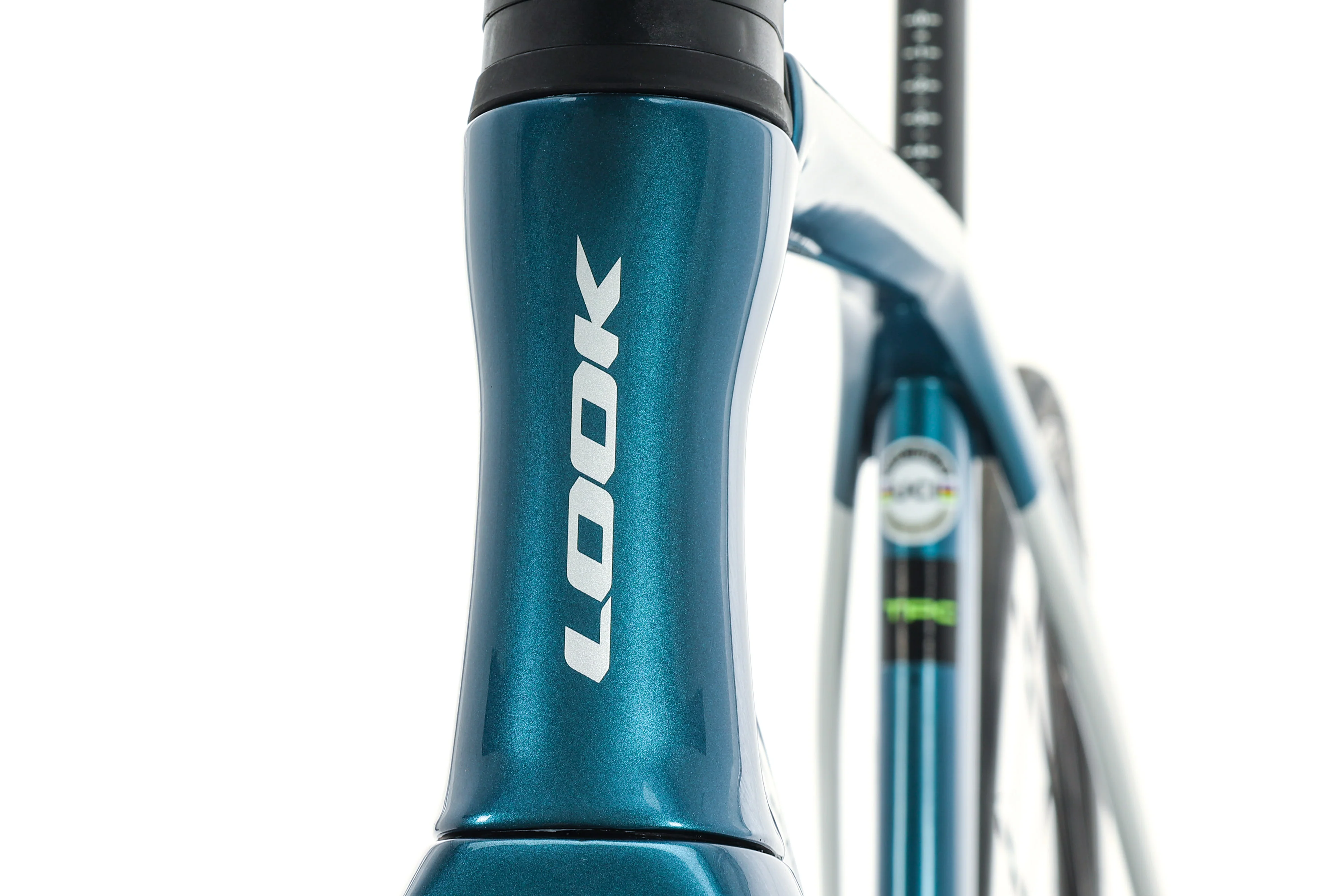LOOK 795 Blade Disc Metallic Blue Silver Glossy Road Bike - 2022, Small - Image 7