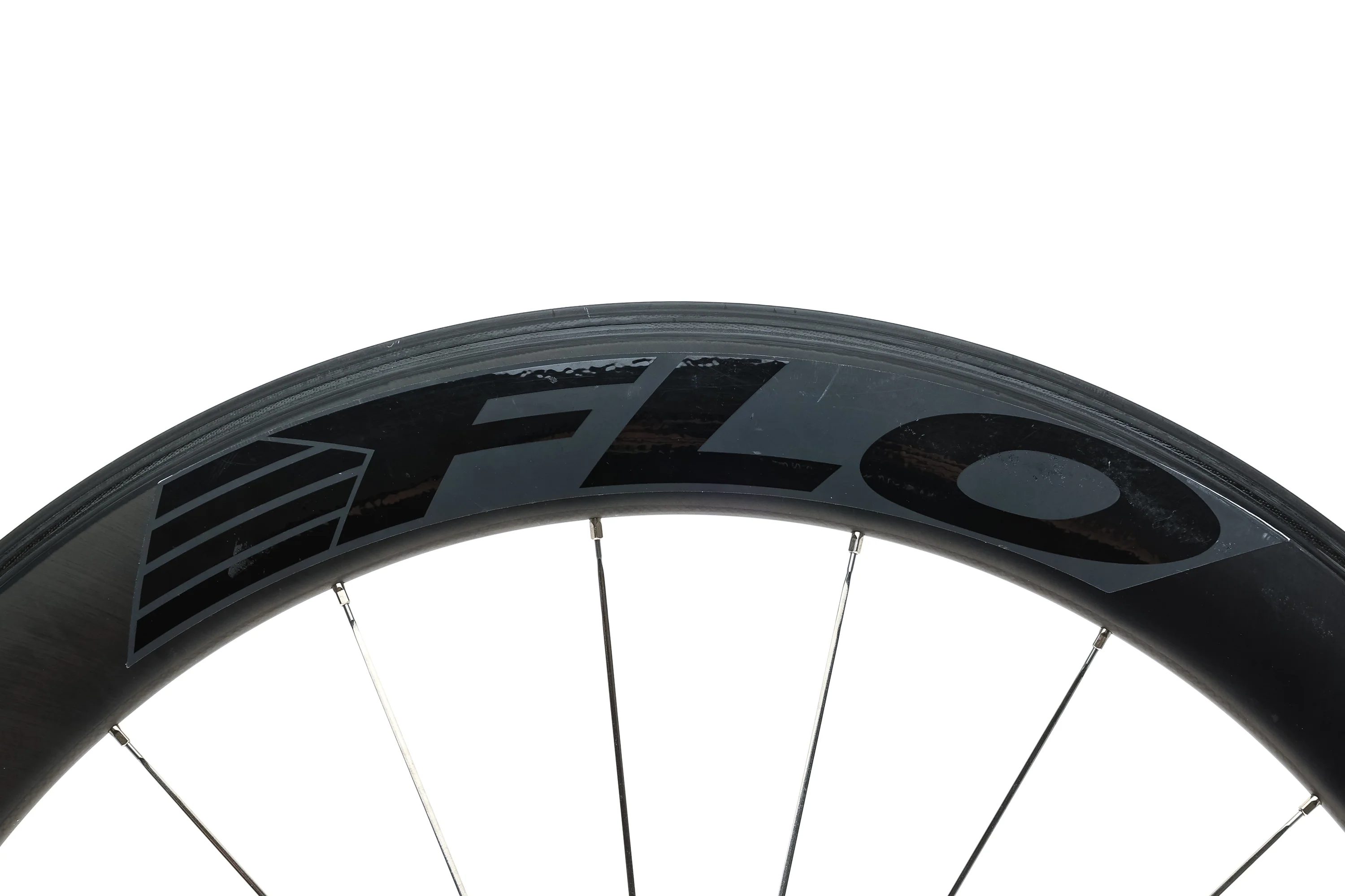 FLO 60 Carbon Clincher 700c Front Wheel - Image 5