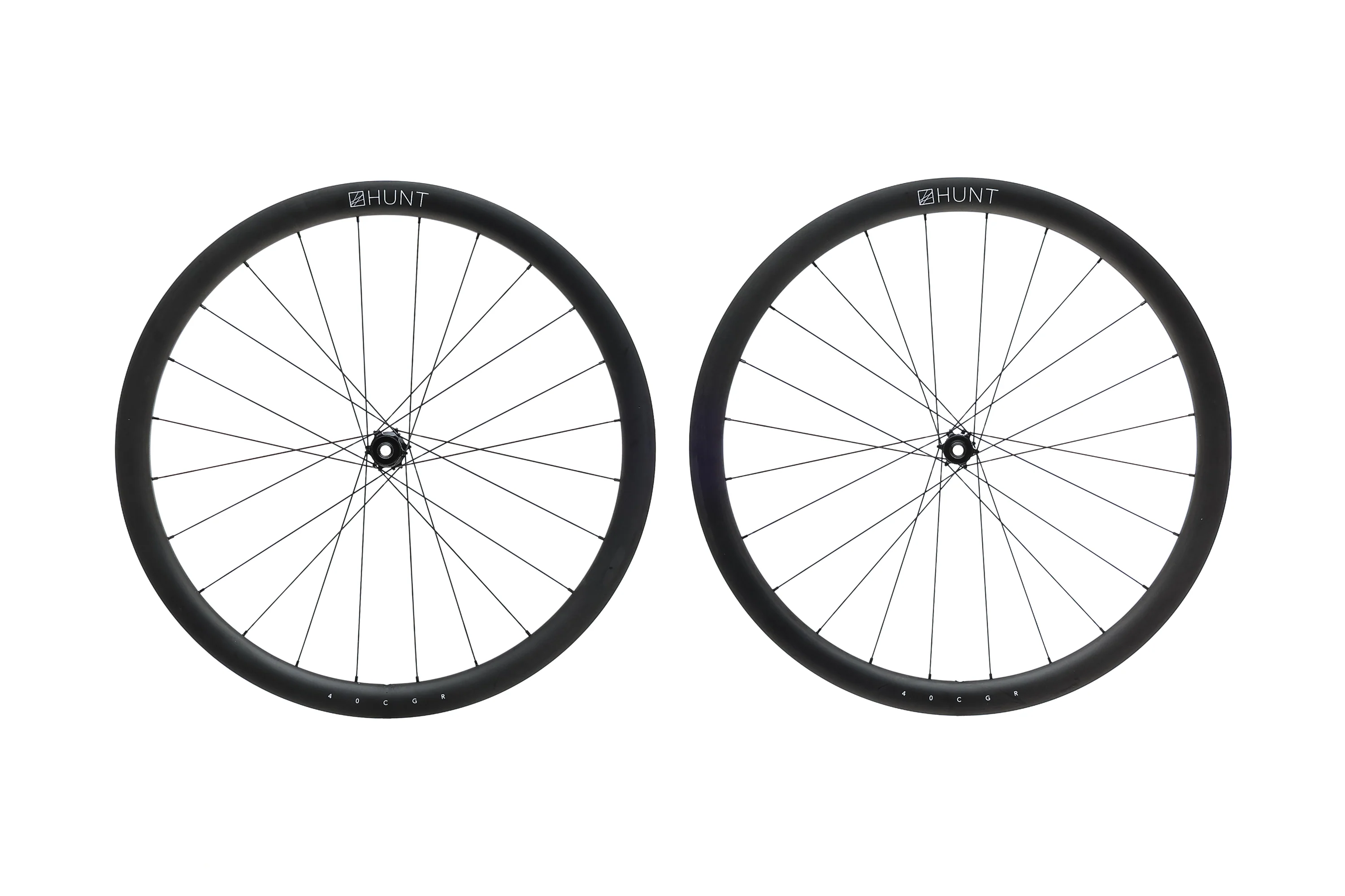 Hunt 40 Gravel Race Carbon Tubeless 700c Wheelset - Image 2