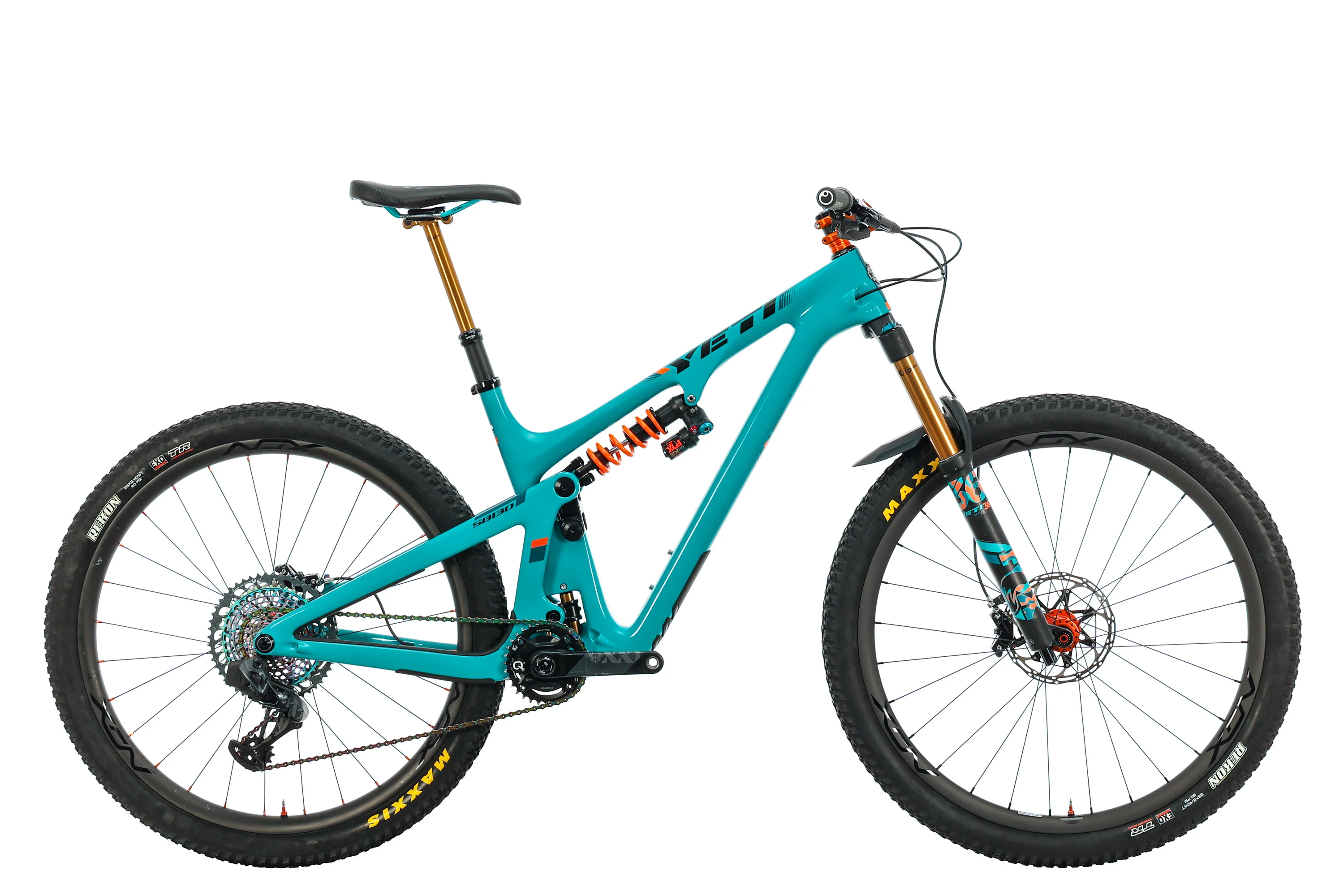 Yeti SB130 TURQ XX1 AXS Mountain Bike - 2019, Large