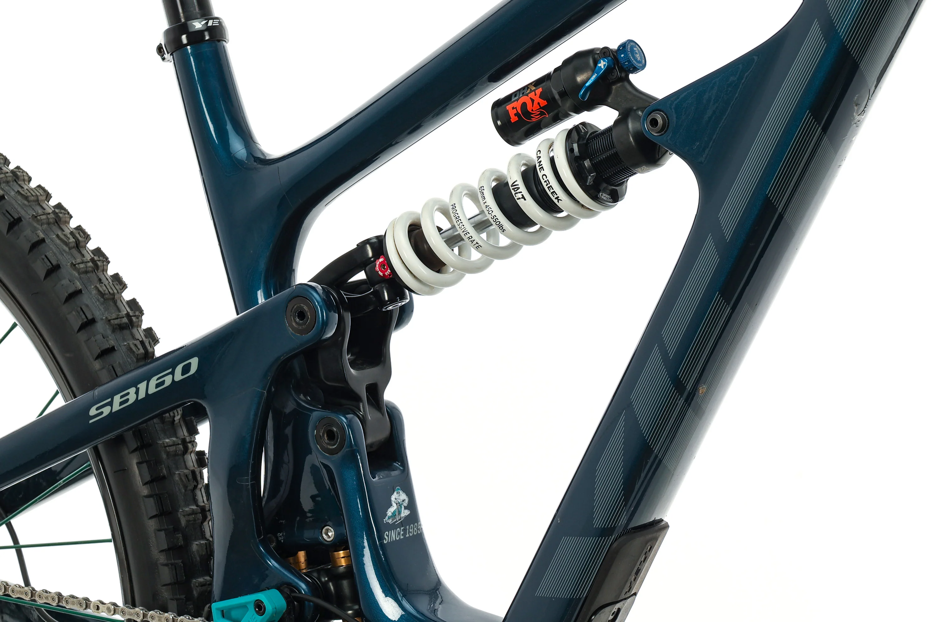 Yeti Cycles SB160 TURQ Mountain Bike - 2023, Large - Image 4