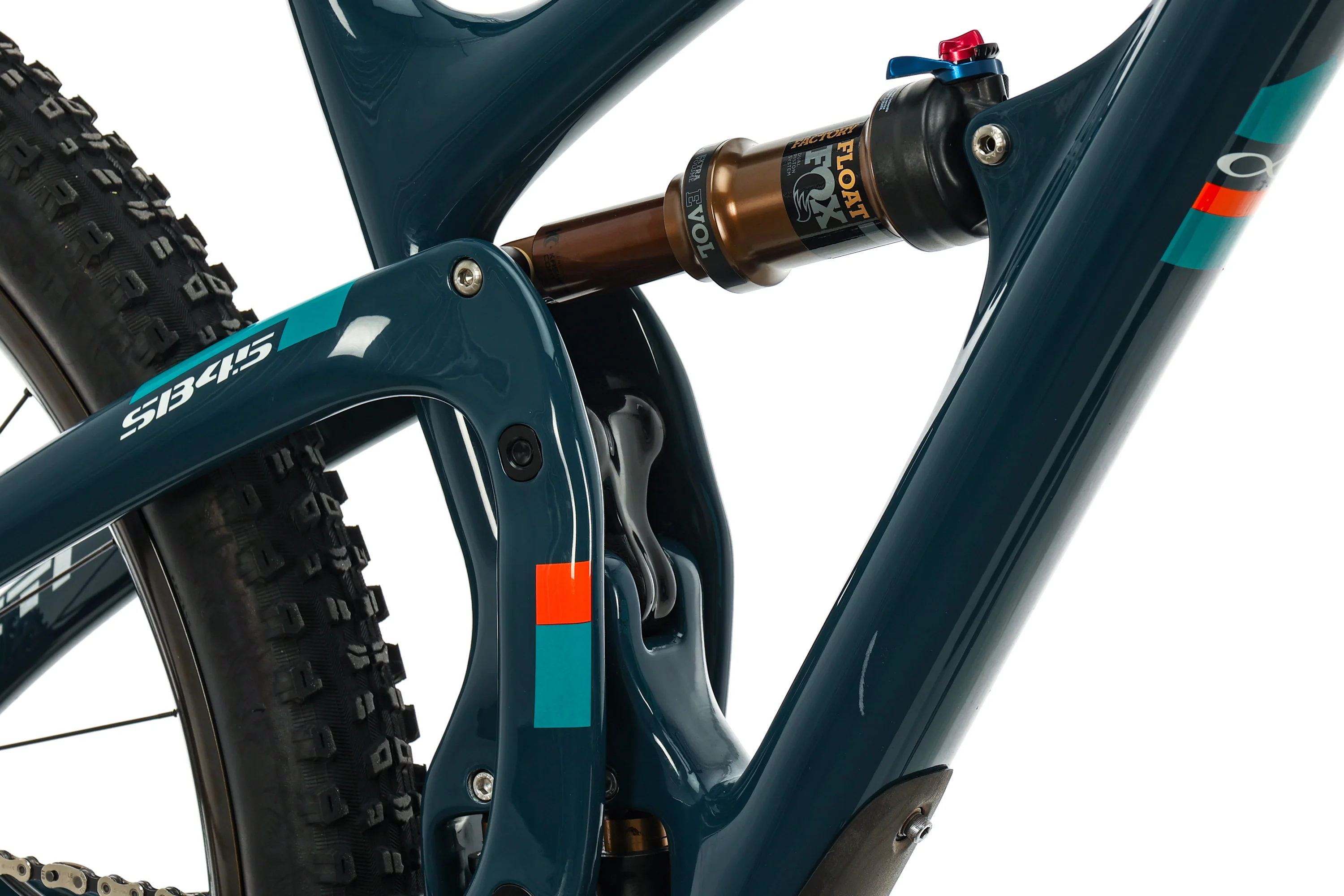 Yeti Cycles SB4.5 TURQ X01 Mountain Bike - 2018, Medium - Image 4