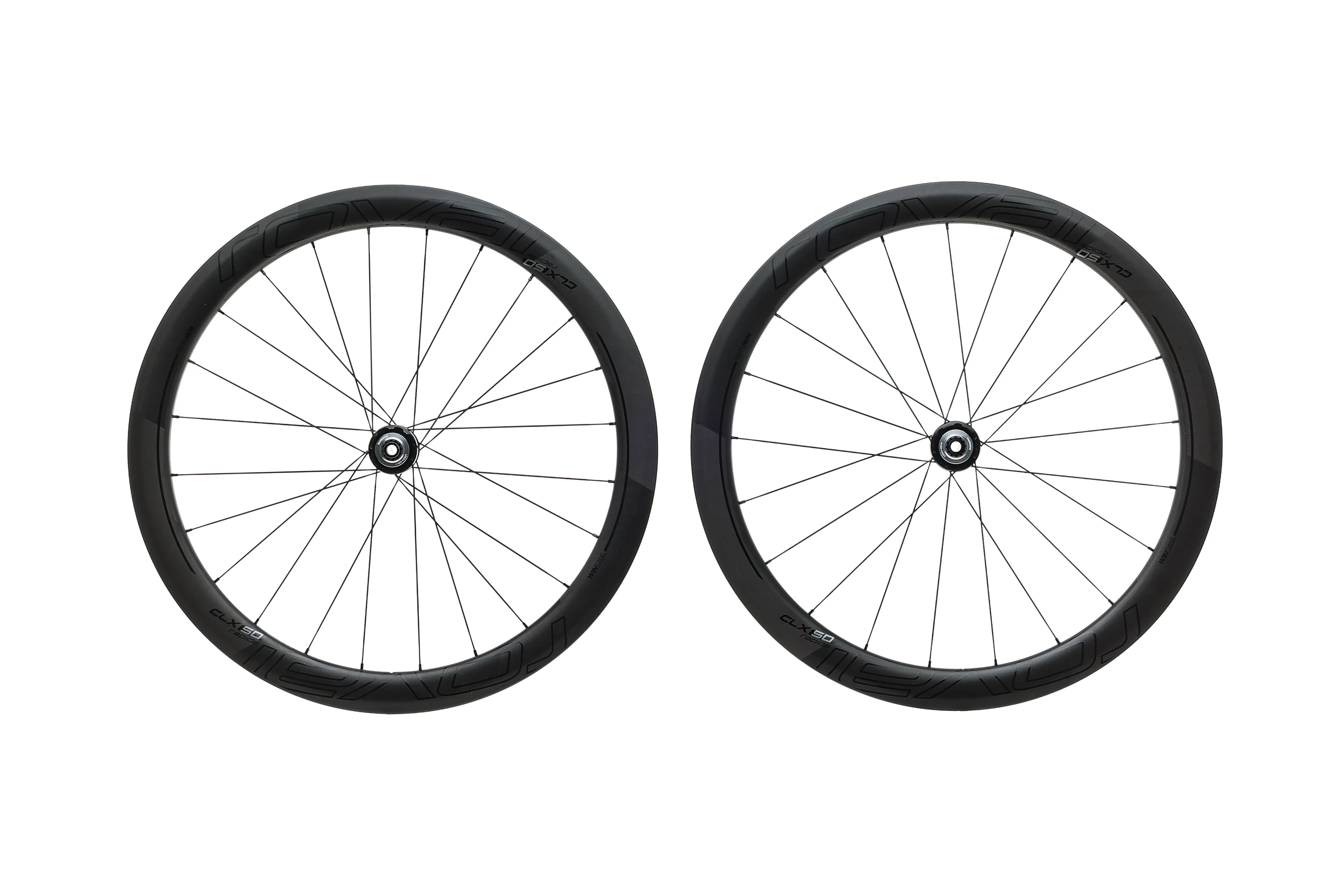 Roval CLX 50 Rapide Carbon Clincher 700c Wheelset - Image 2