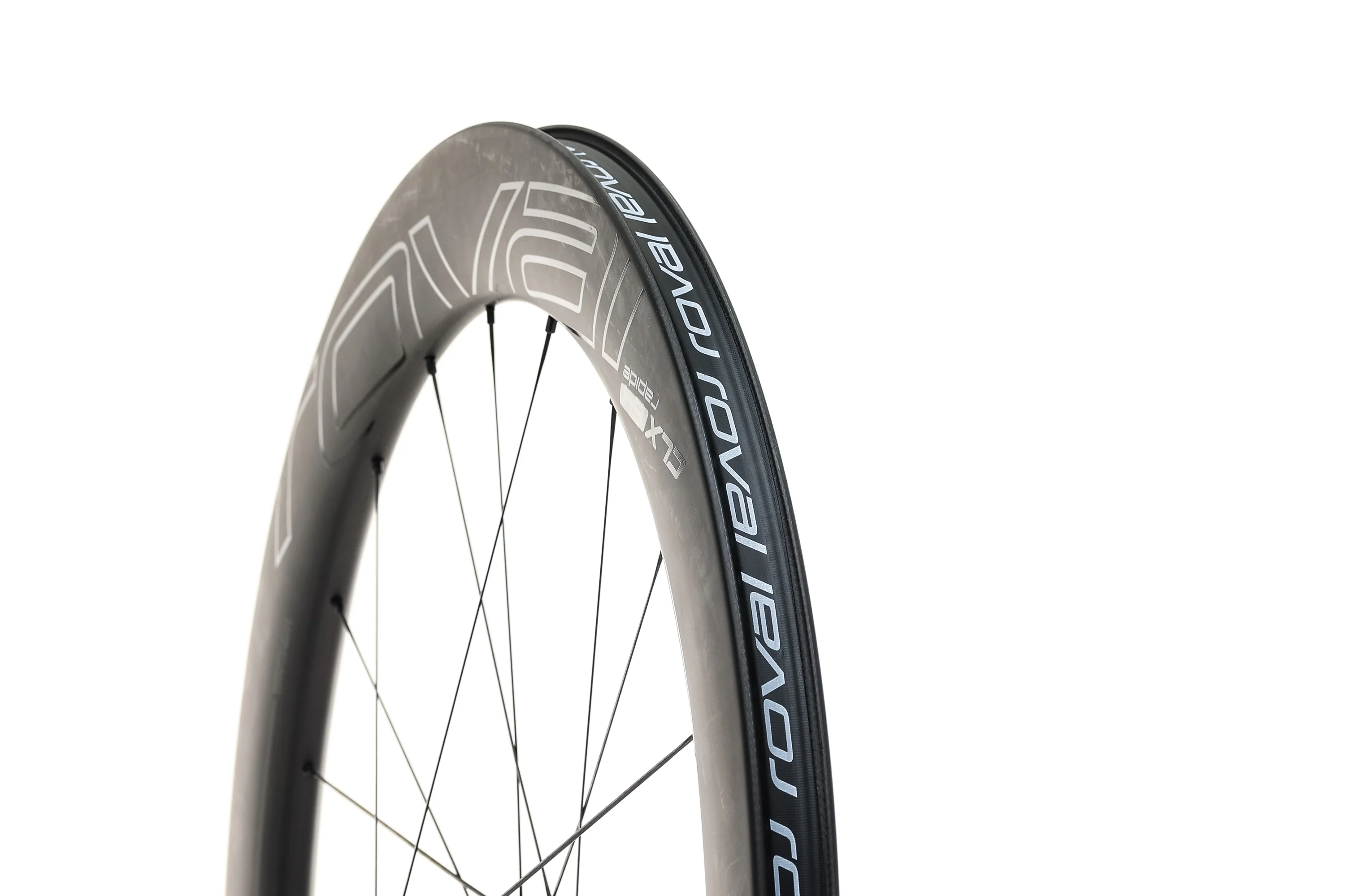 Roval CLX 64  Rapide Carbon Tubeless 700c Front Wheel - Image 4