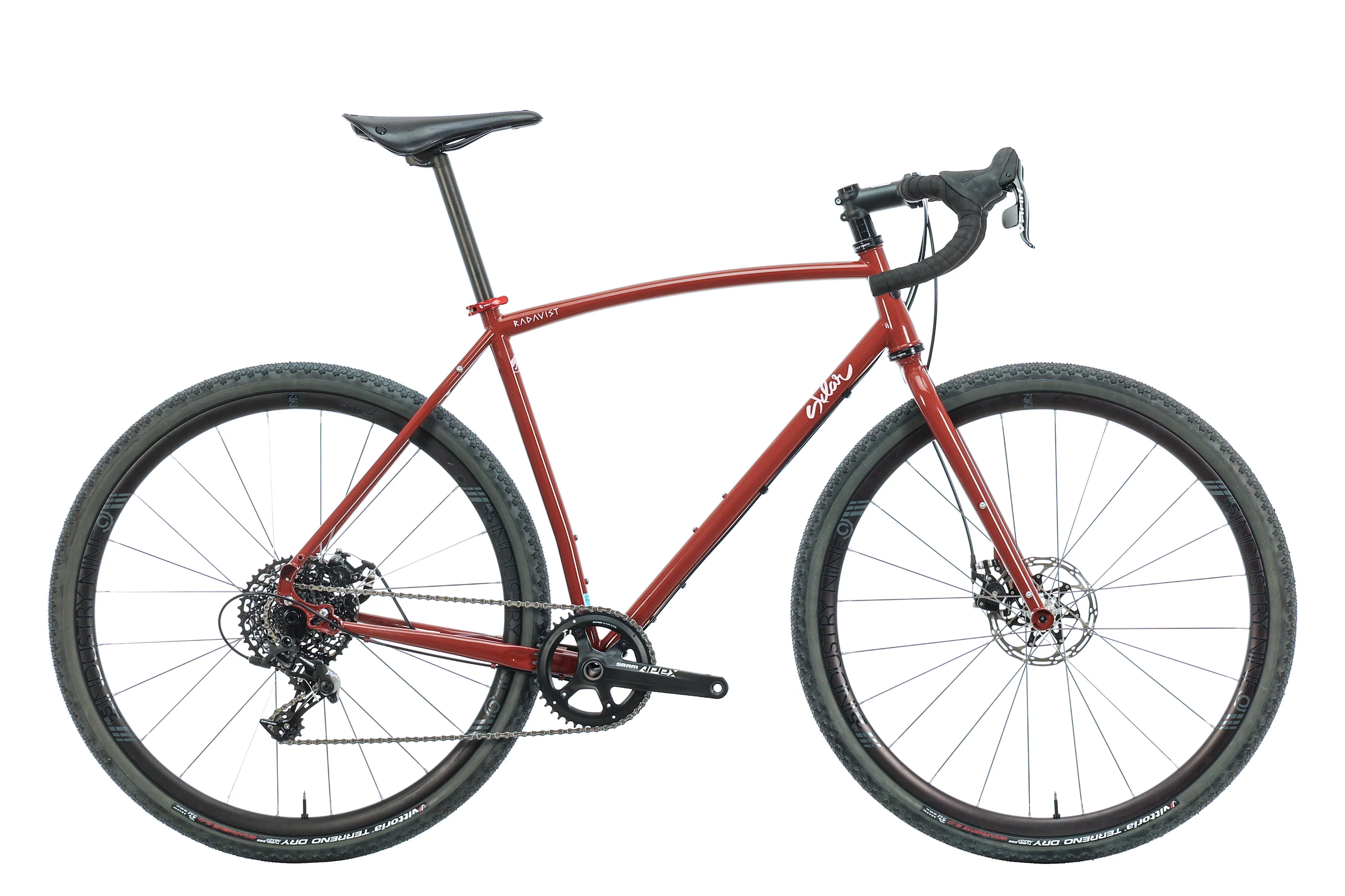 Sklar X Radavist Super Something Apex All-Road Gravel Bike Burgundy Something - 2023, 56cm