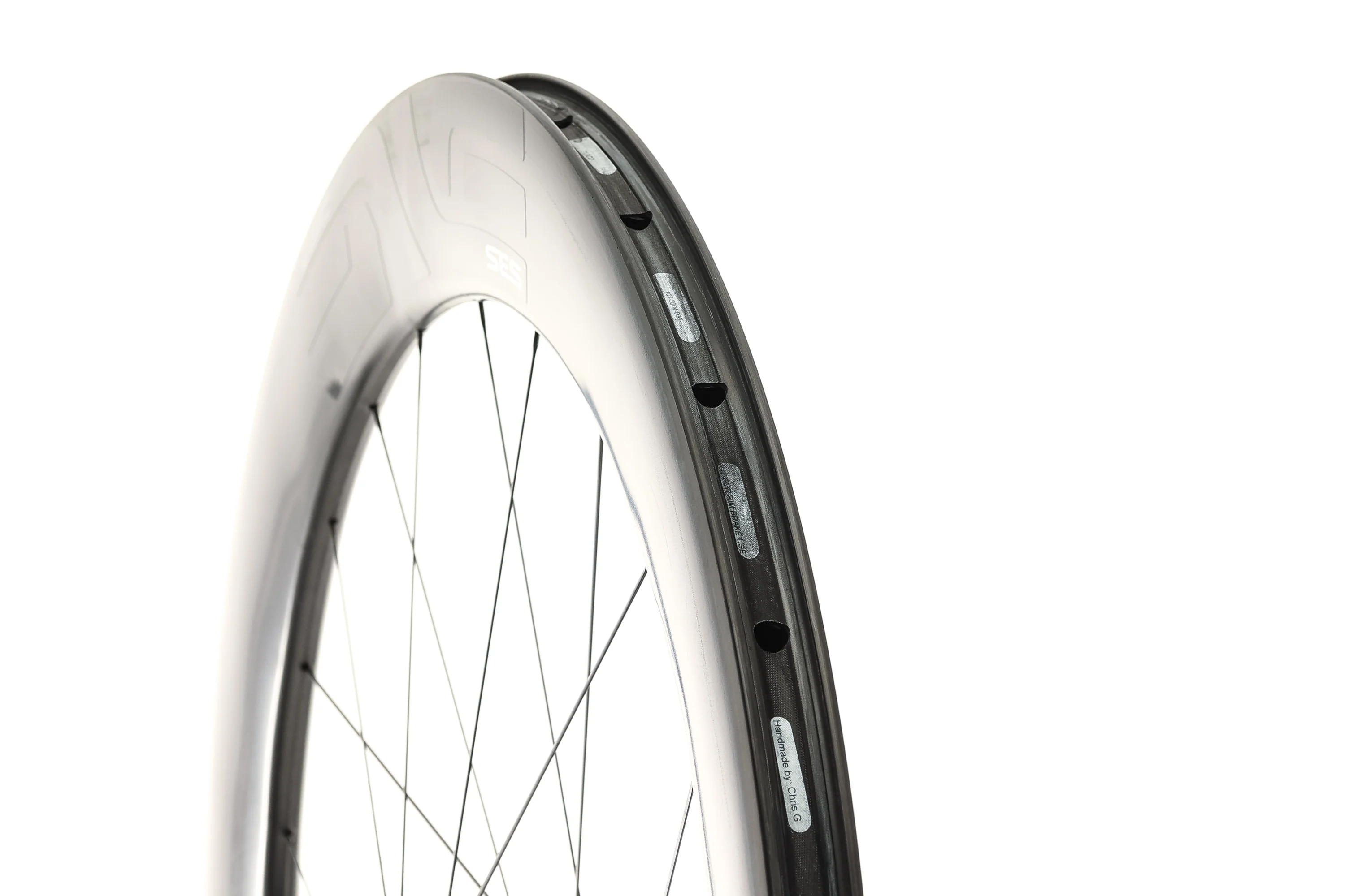 ENVE SES 7.8 Carbon Tubeless 700c Front Wheel - Image 4