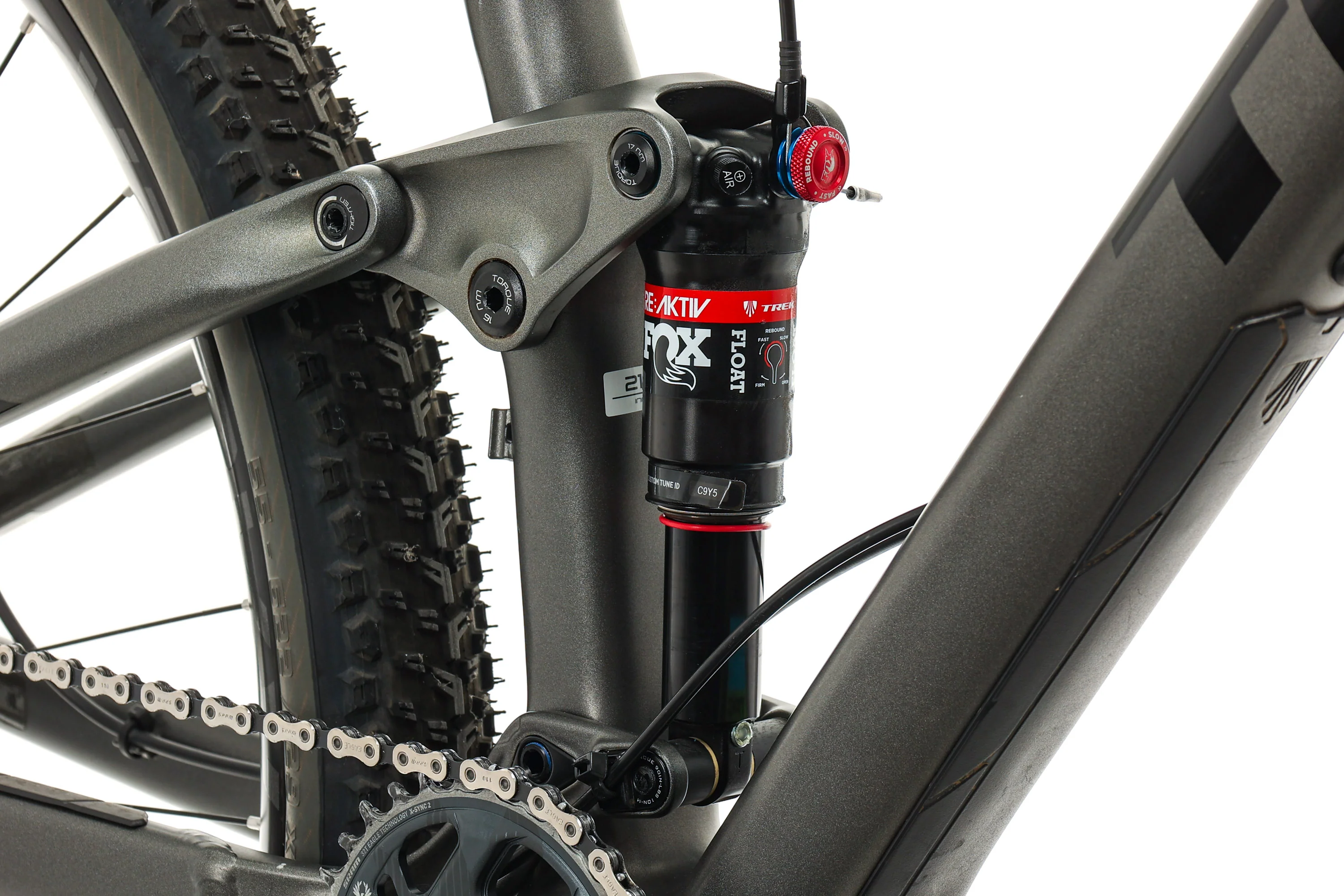Trek Top Fuel 9.8 SL 29 Mountain Bike - 2018, 21.5" - Image 4
