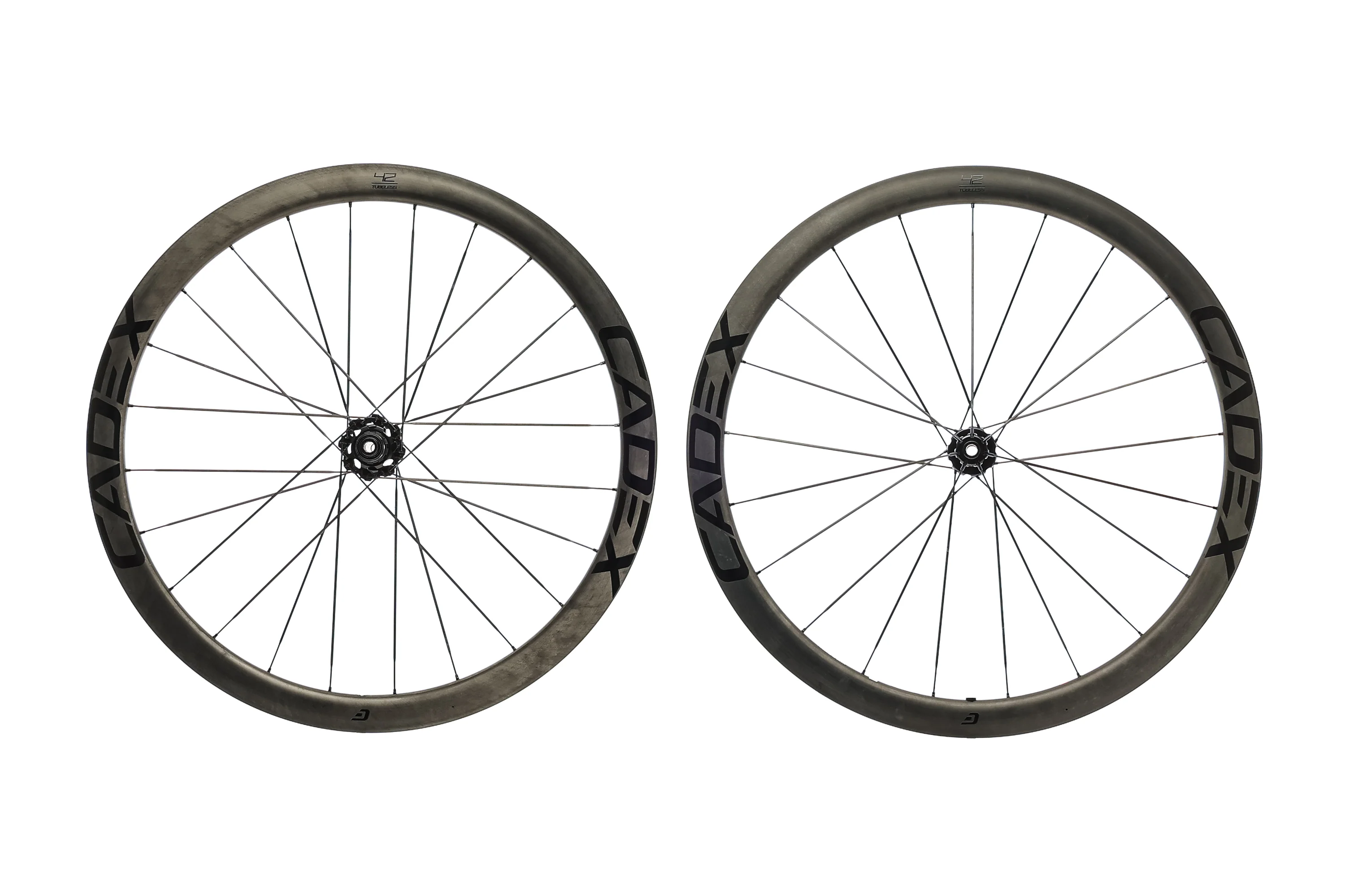 Cadex 42 Carbon Tubeless 700c Wheelset