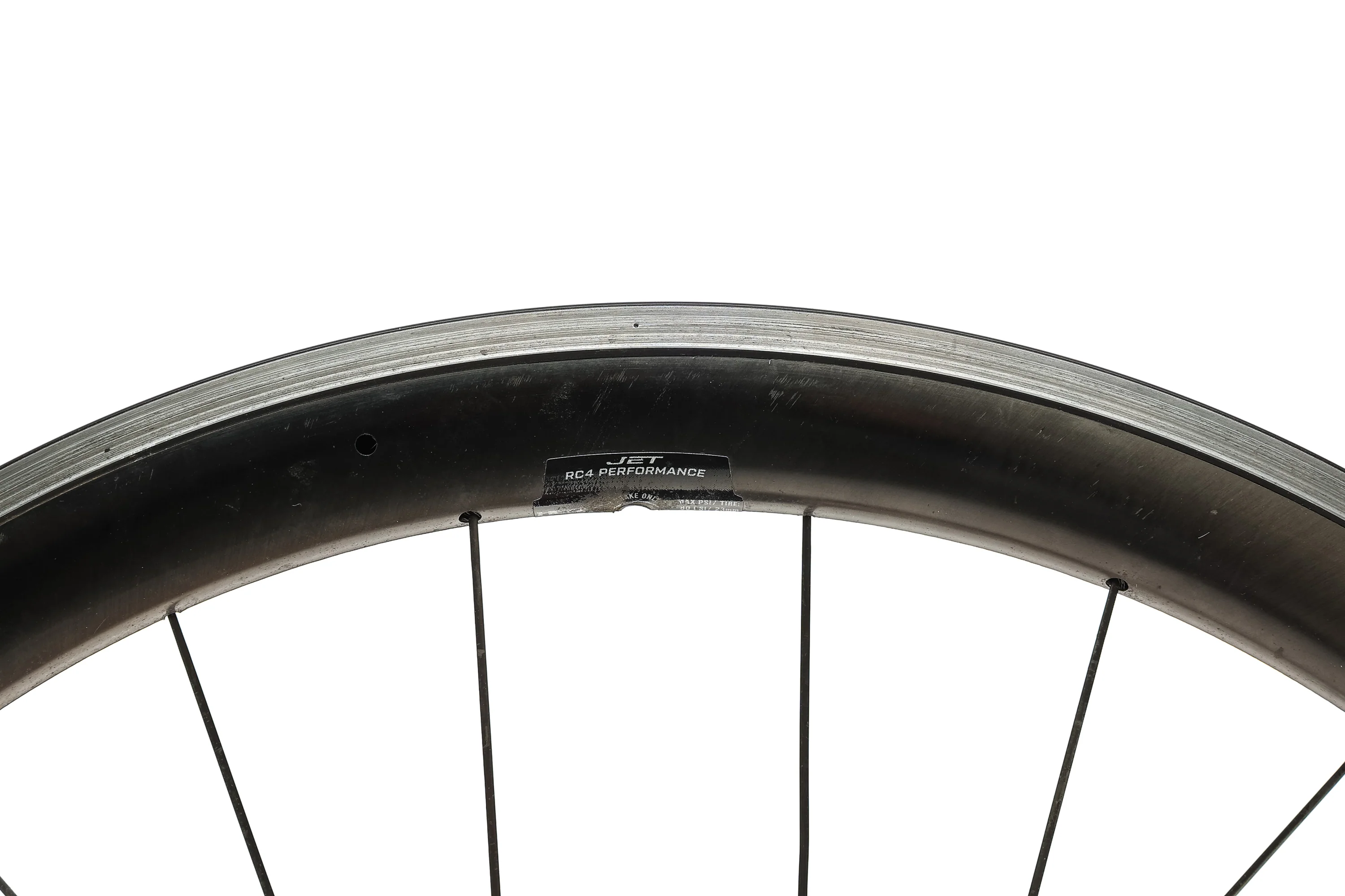 HED Jet RC4 Performance Aluminum/Carbon Tubeless 700c Wheelset - Image 9