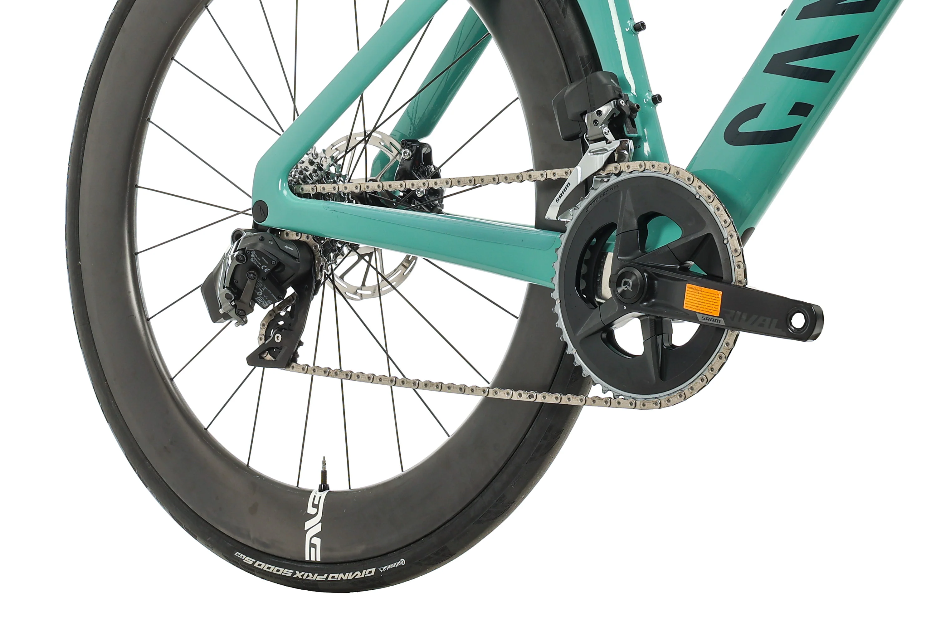 Canyon Aeroad CF SLX 7 eTap Road Bike - 2022, X-Small - Image 3