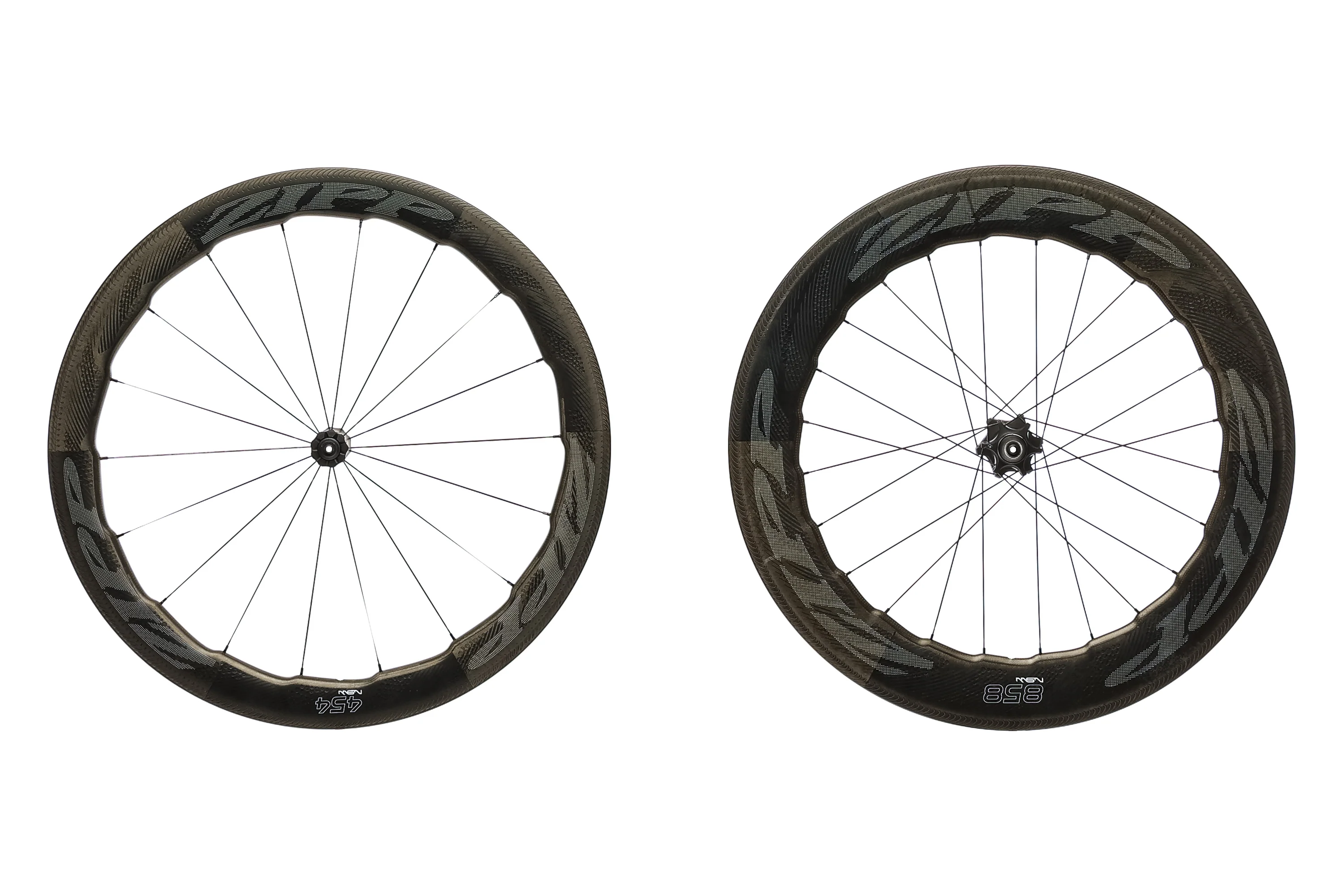 Zipp 454 NSW / 858 NSW Carbon Clincher 700c Wheelset - Image 2