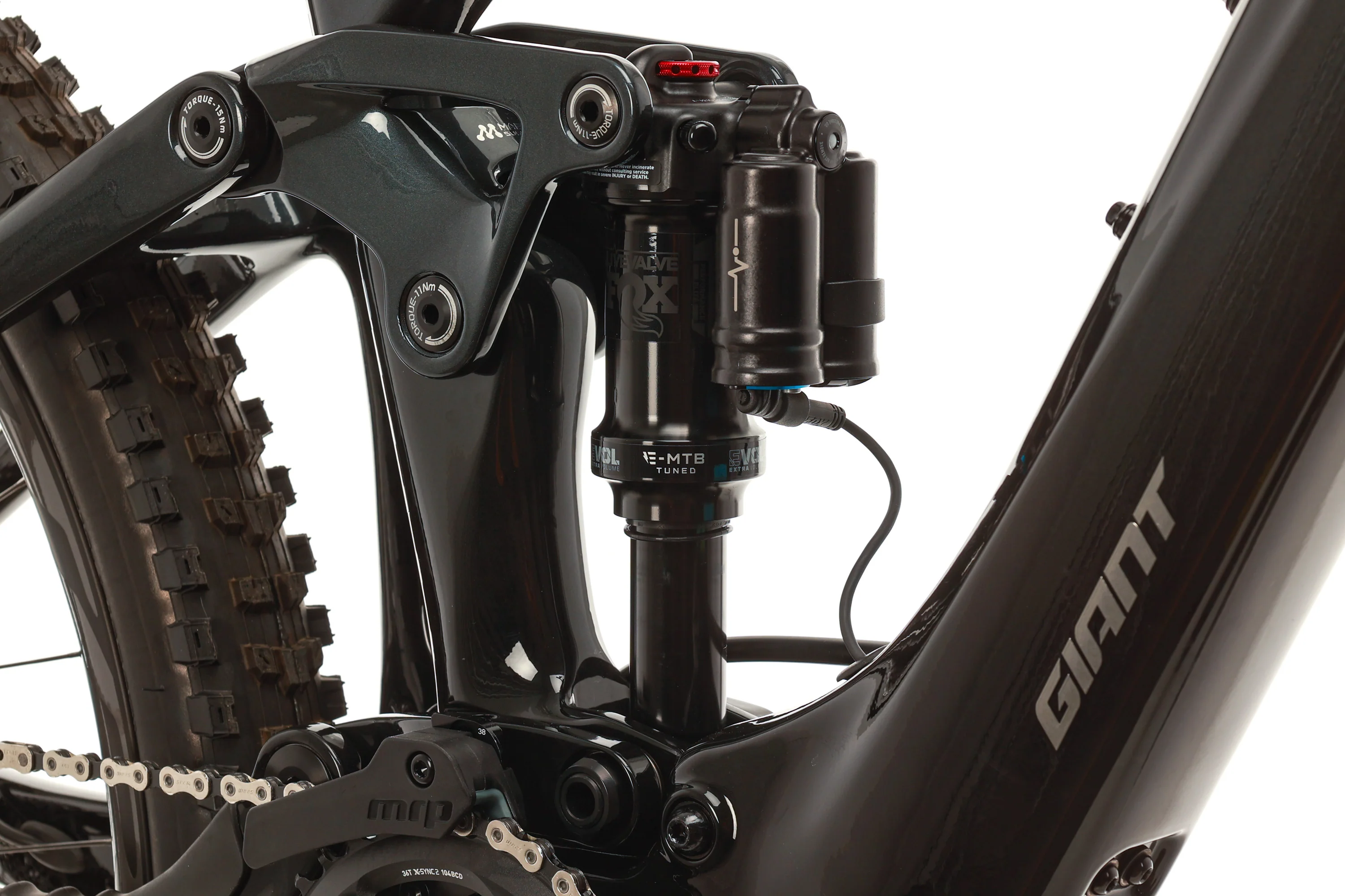 Giant Trance X Advanced E+ EL 1 20mph Mountain E-Bike - 2023, Medium - Image 4