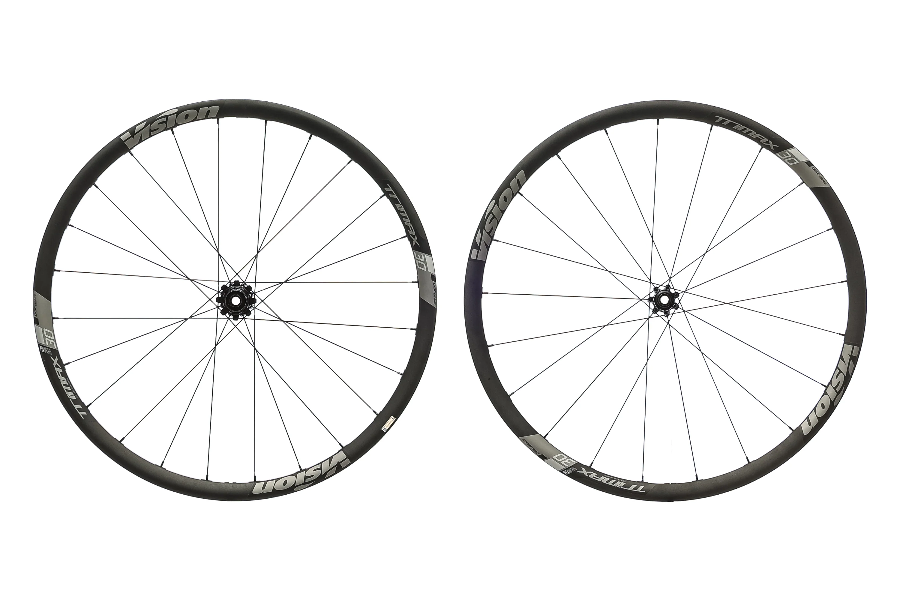 Vision TriMax 30 TLR Aluminum Tubeless 700c Wheelset