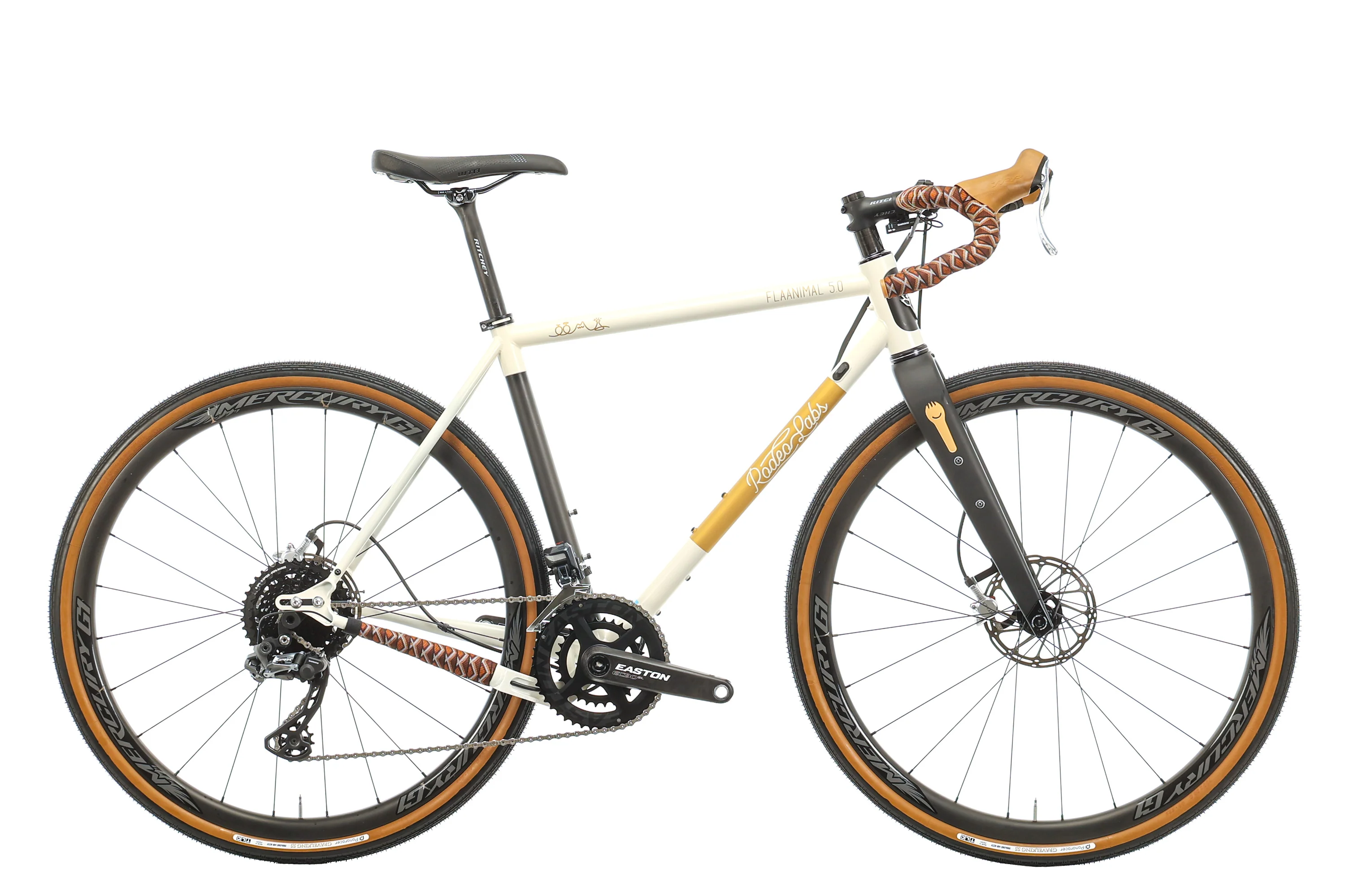 Rodeo Labs Flaanimal 5.0 Carbon & Steel Gravel Bike - 2020, 54cm
