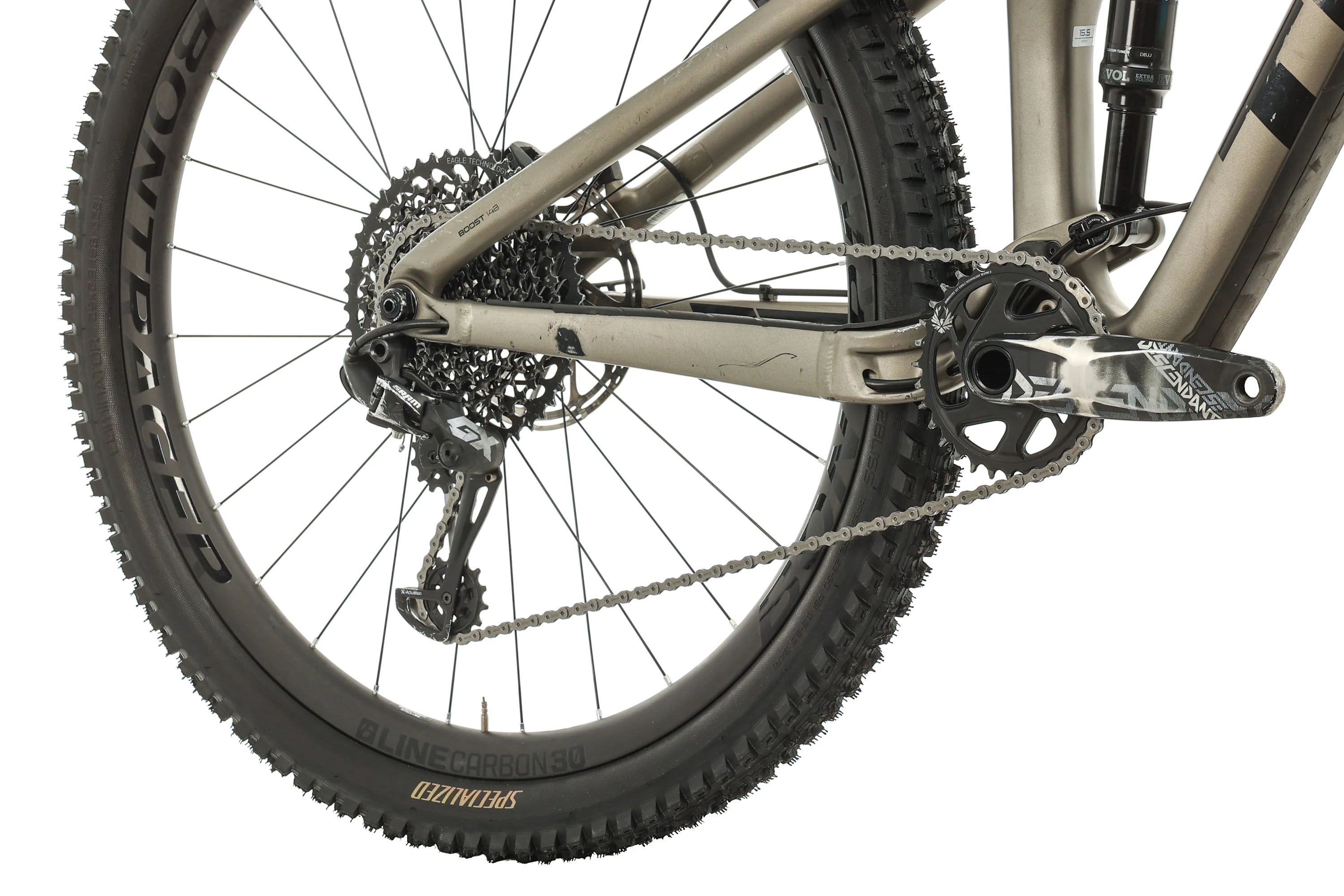 Trek Fuel EX 9.8 29 GX Eagle Mountain Bike - 2018, 15.5" - Image 3