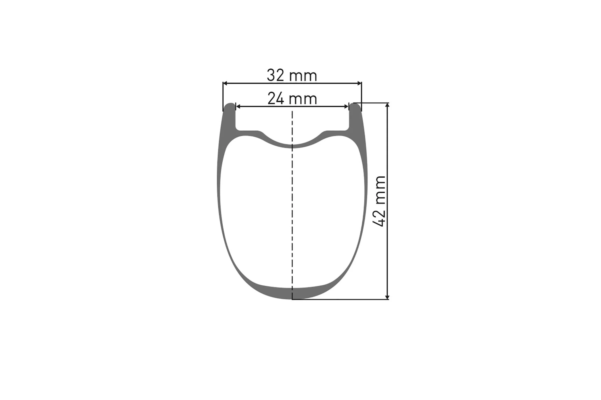 DT Swiss GRC 1400 Spline Carbon Tubeless 700c Front Wheel - Image 2