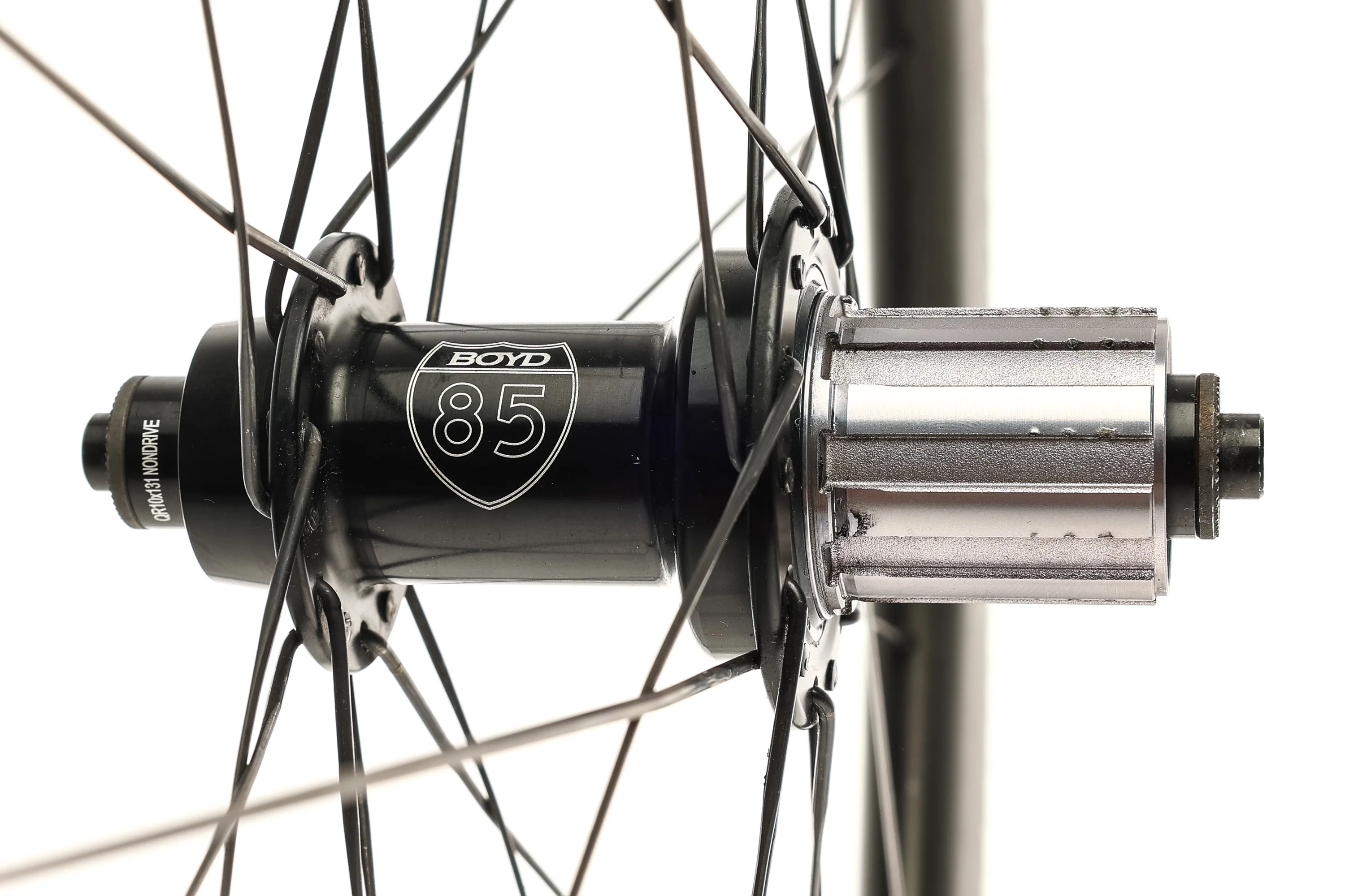 Boyd Podium Rim Brake 44mm Carbon Tubeless 700c Wheelset - Image 3