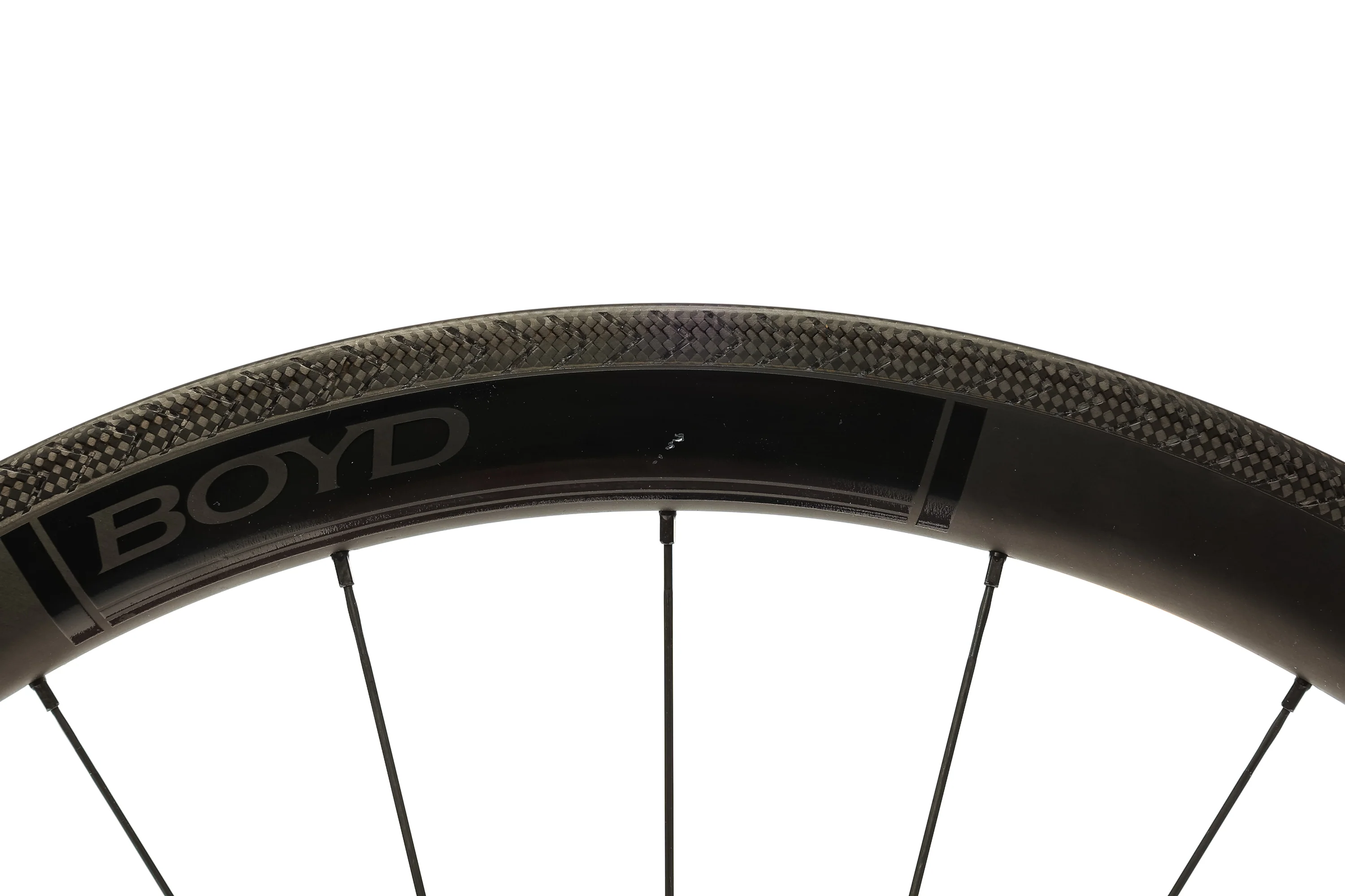 Boyd Podium Rim Brake 44mm Carbon Tubeless 700c Wheelset - Image 7