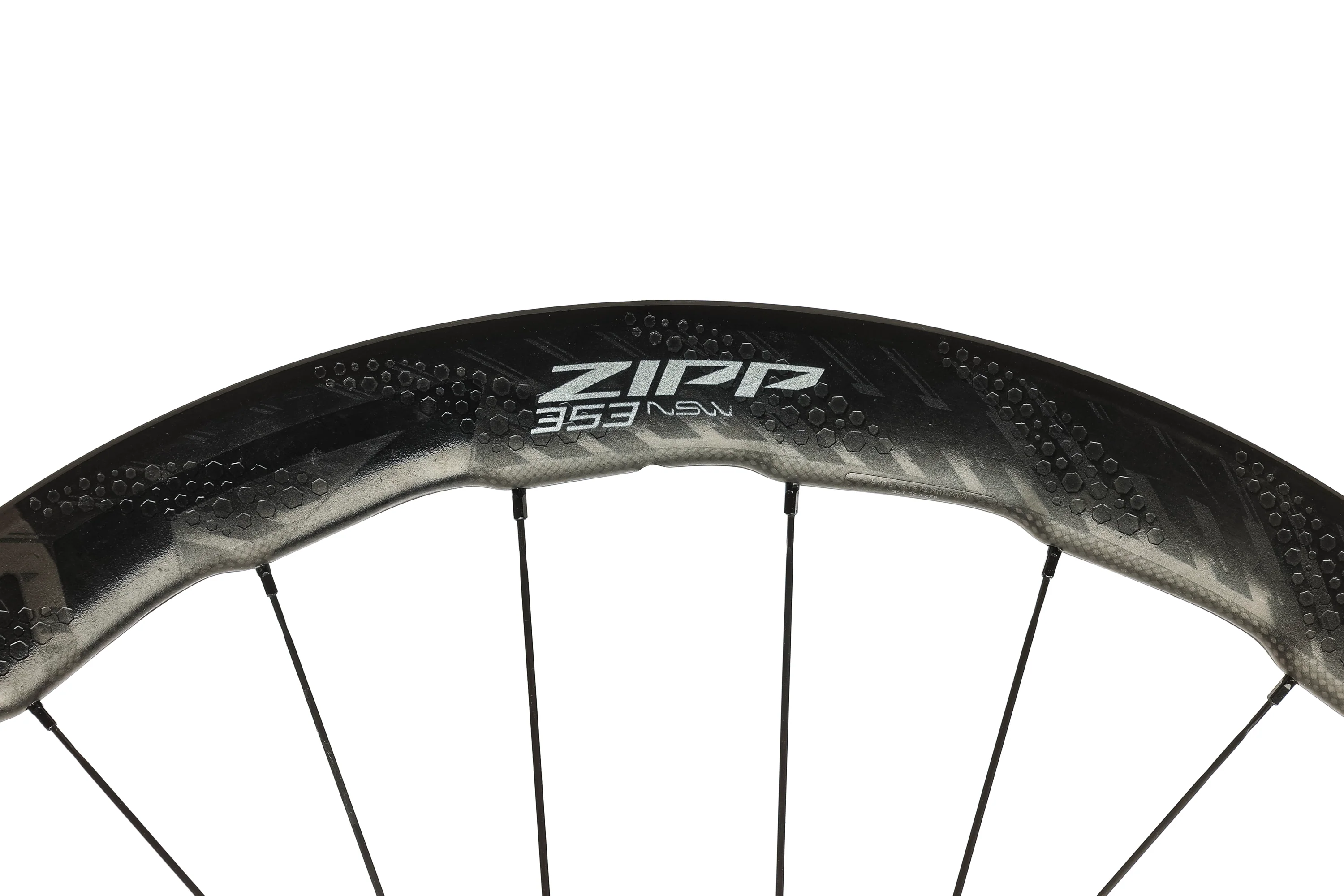 Zipp 353 NSW Carbon Tubeless 700c Front Wheel - Image 5