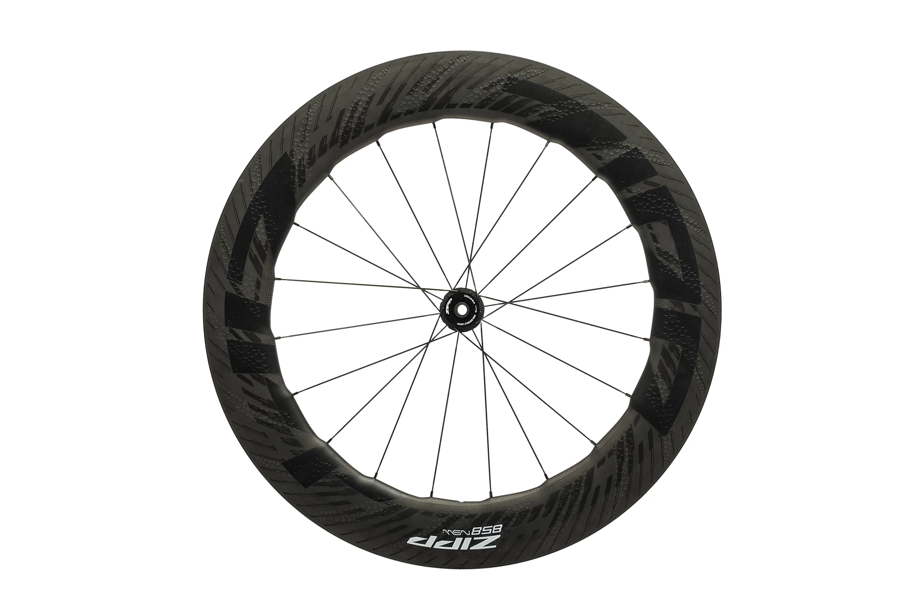 Zipp 858 NSW Carbon Tubeless 700c Front Wheel - Image 2
