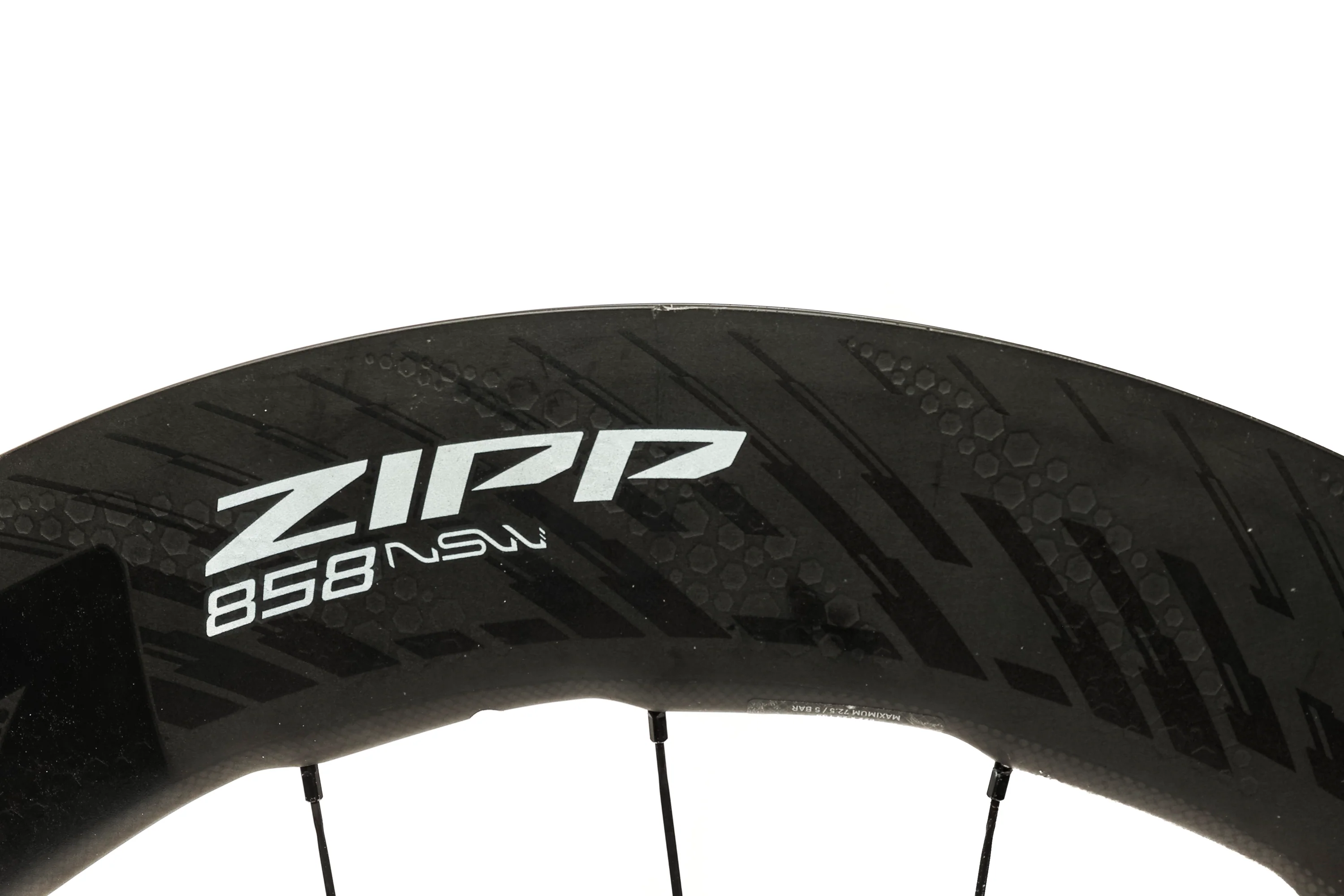 Zipp 858 NSW Carbon Tubeless 700c Rear Wheel - Image 6
