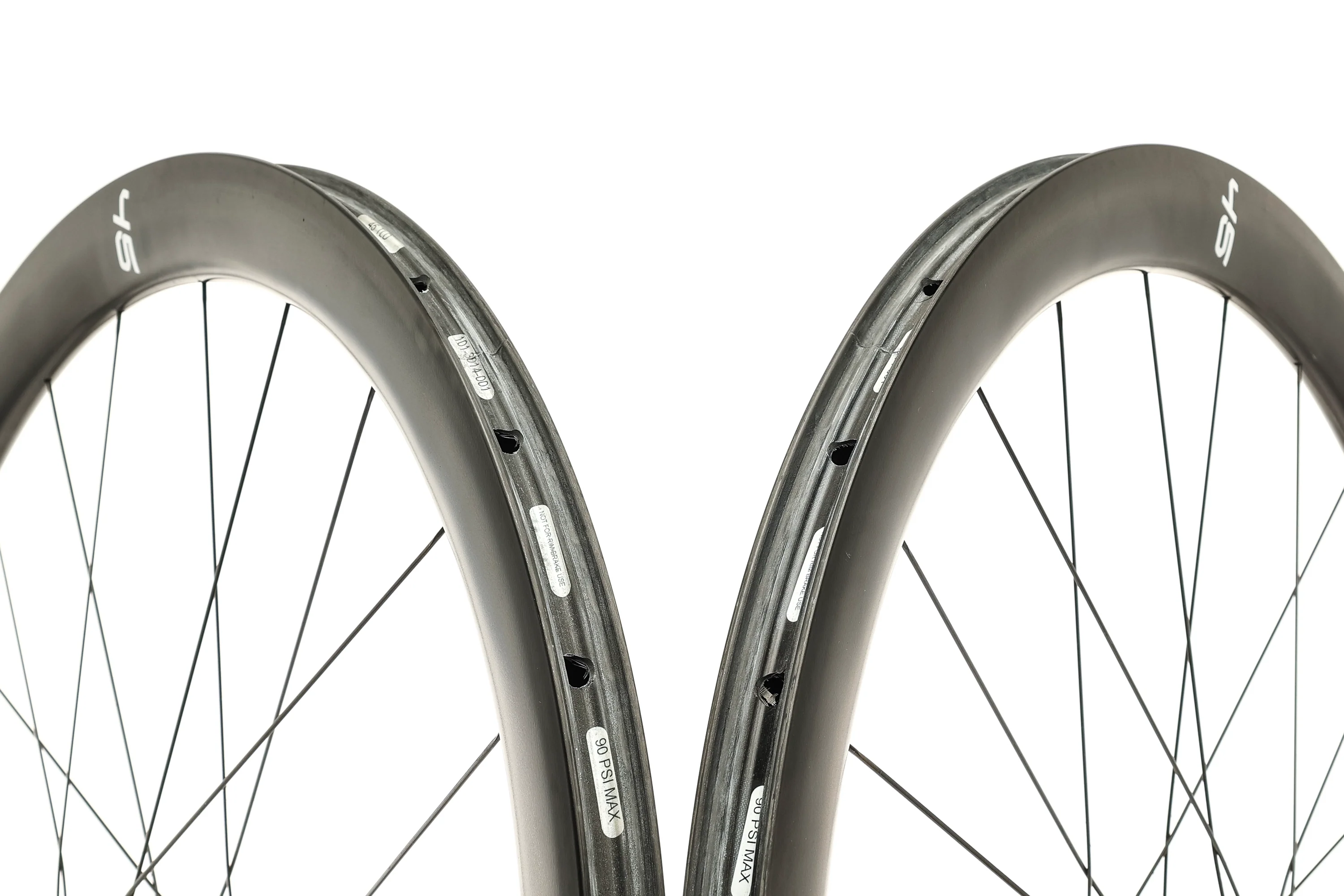 ENVE Foundation 45 Carbon Tubeless 700c Wheelset - Image 5