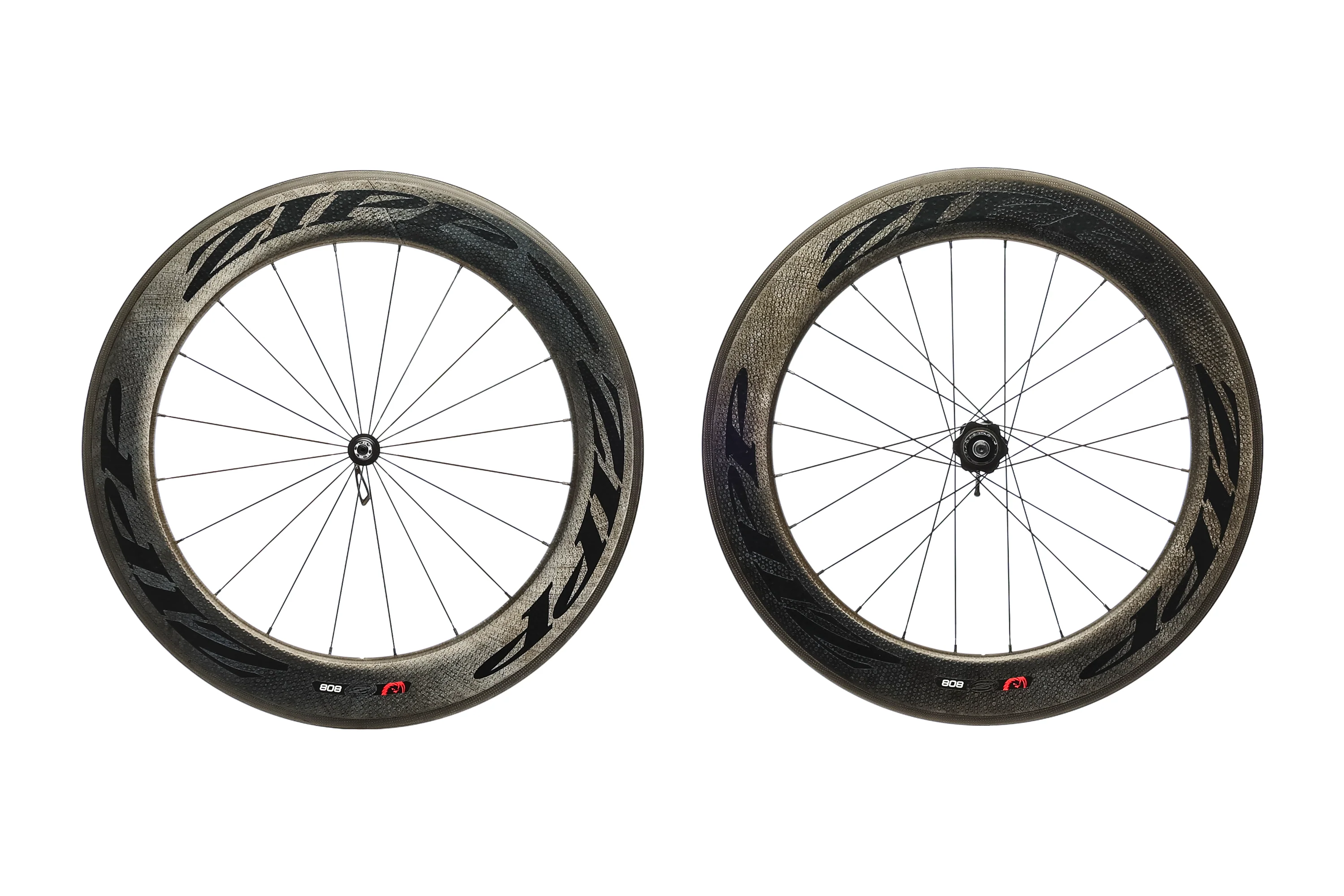 Zipp 808 Firecrest PowerTap Carbon Clincher 700c Wheelset - Image 2