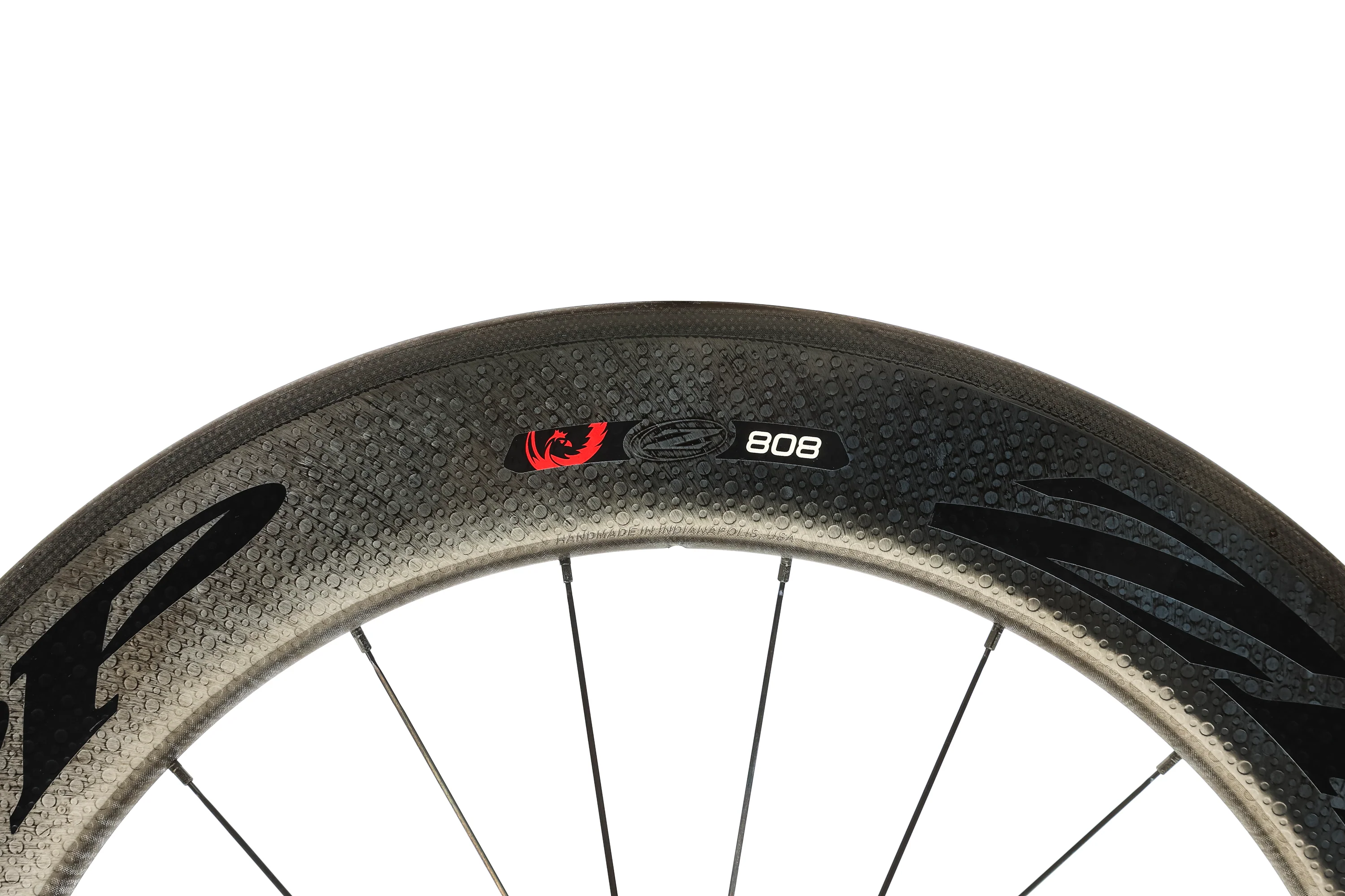 Zipp 808 Firecrest PowerTap Carbon Clincher 700c Wheelset - Image 7