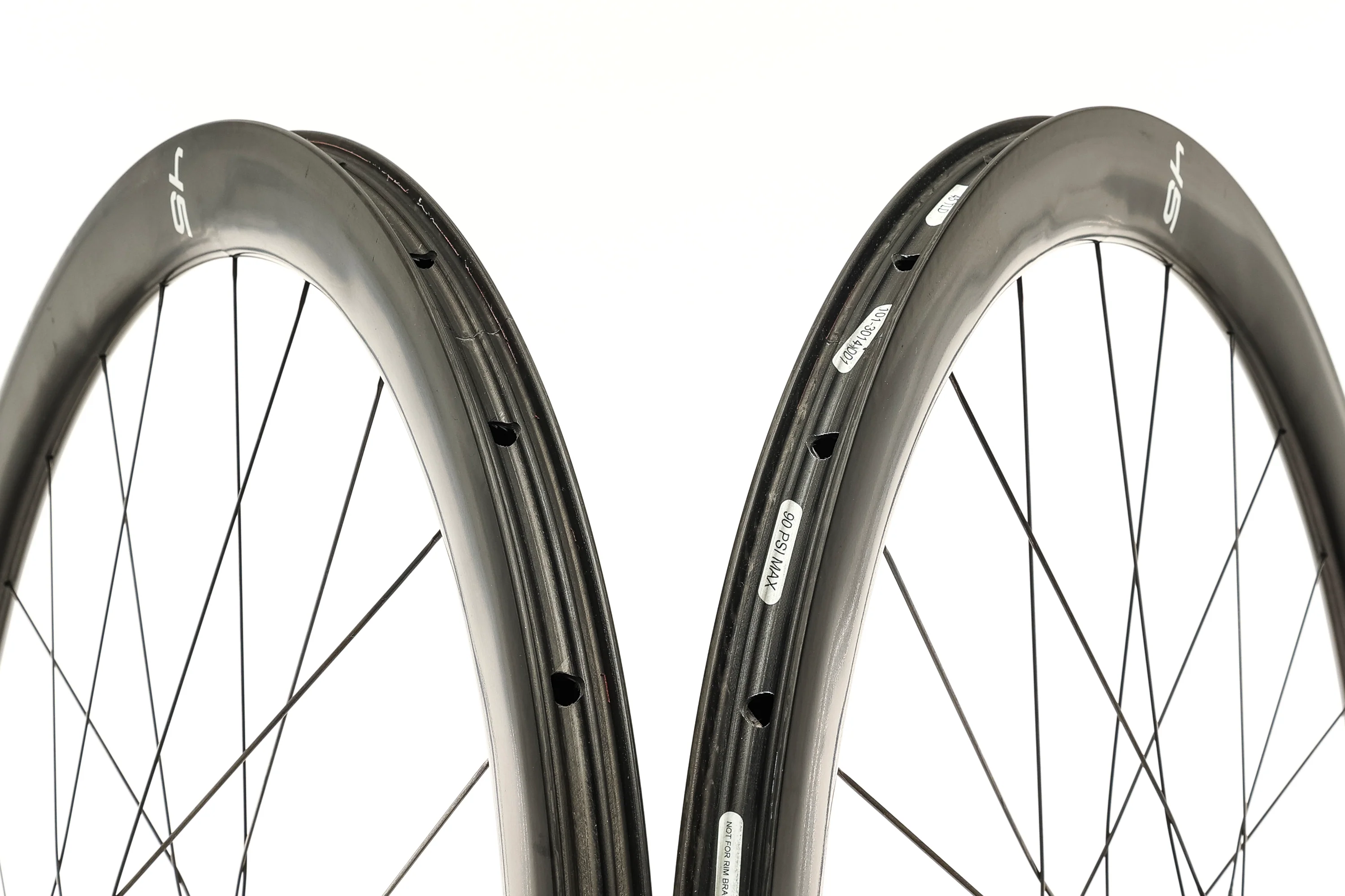 ENVE Foundation 45 Carbon Tubeless 700c Wheelset - Image 5