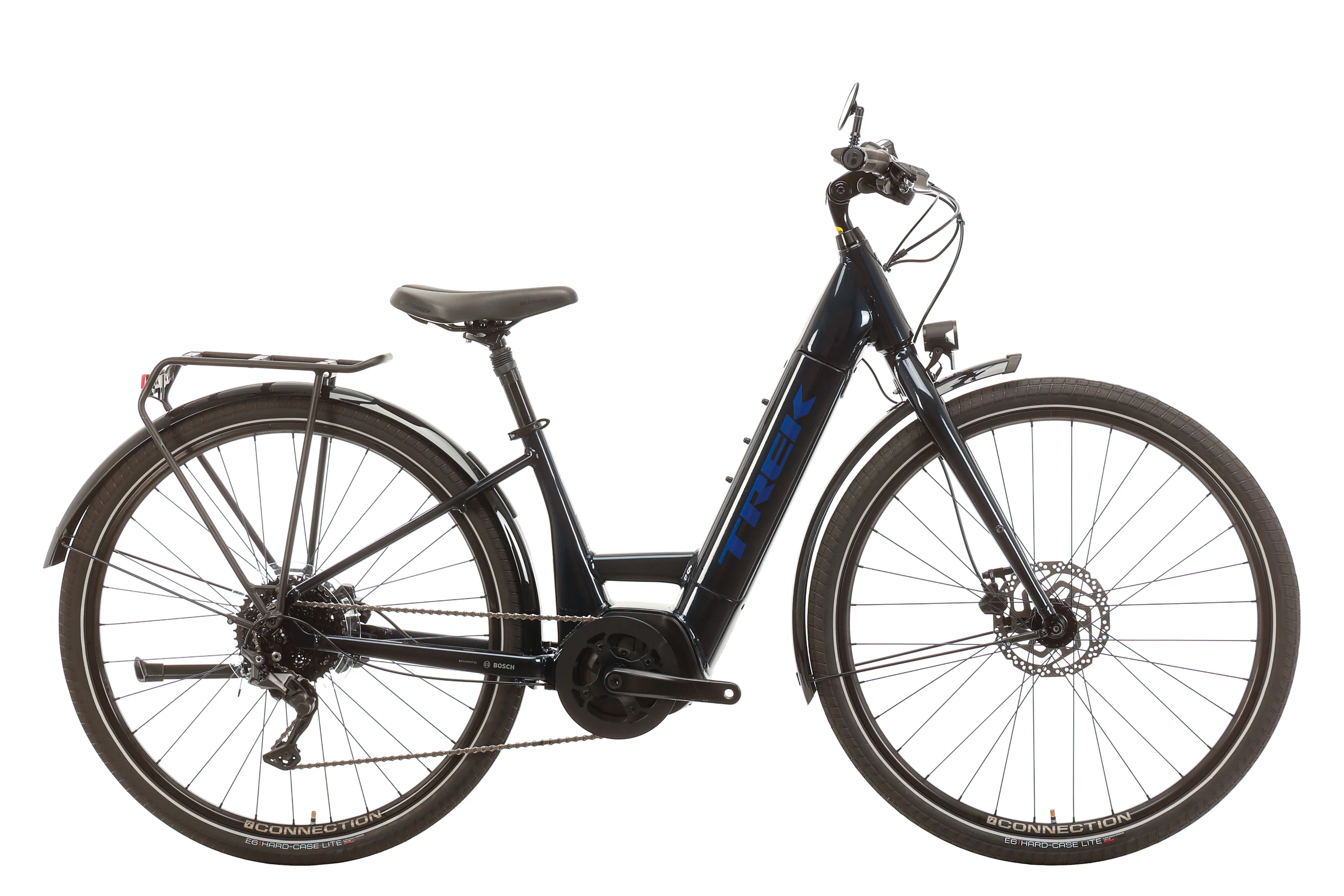 Trek Verve+ 4S Lowstep Commuter E-Bike - 2023, X-Small