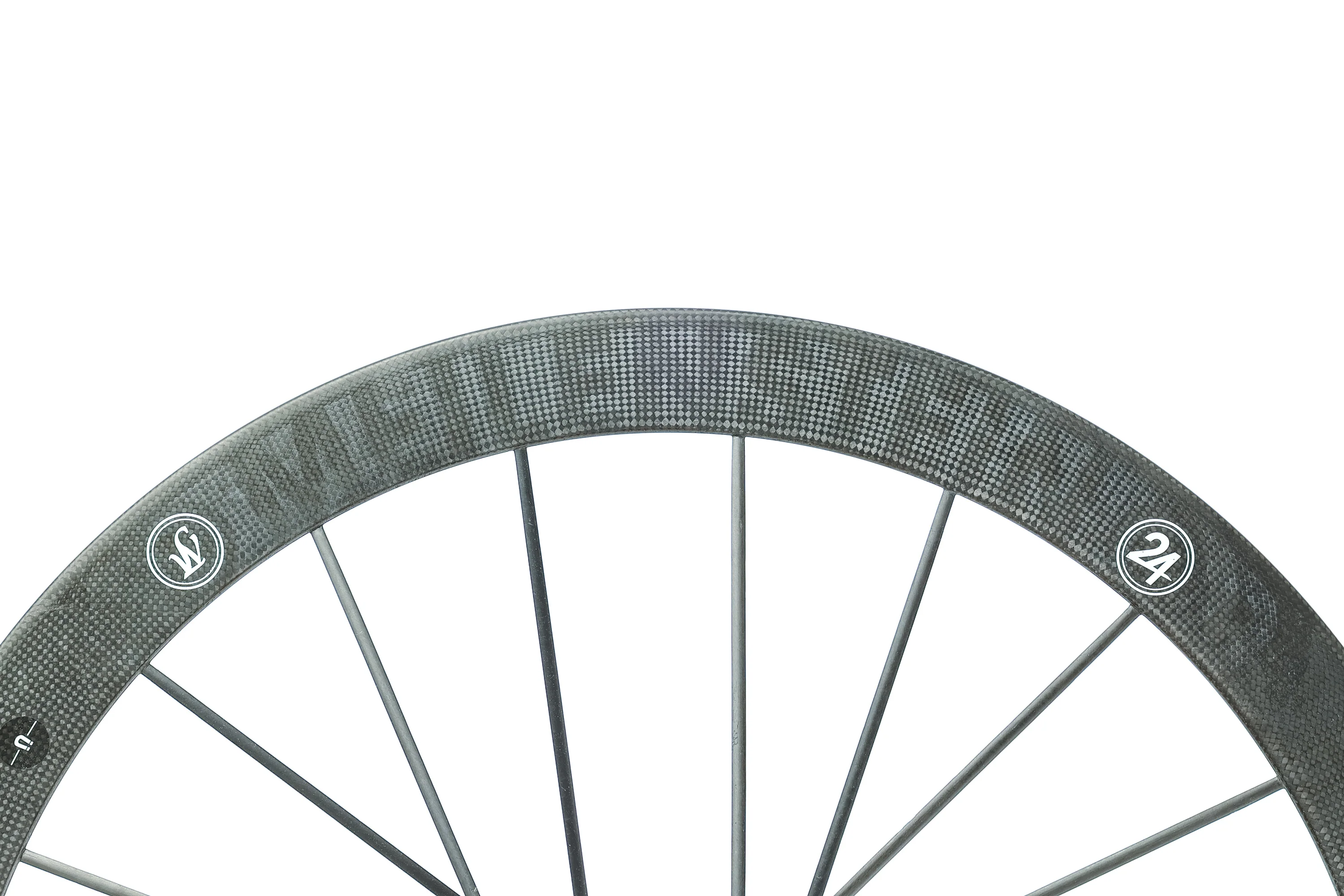 Lightweight Meilenstein Carbon Clincher 700c Front Wheel - Image 6