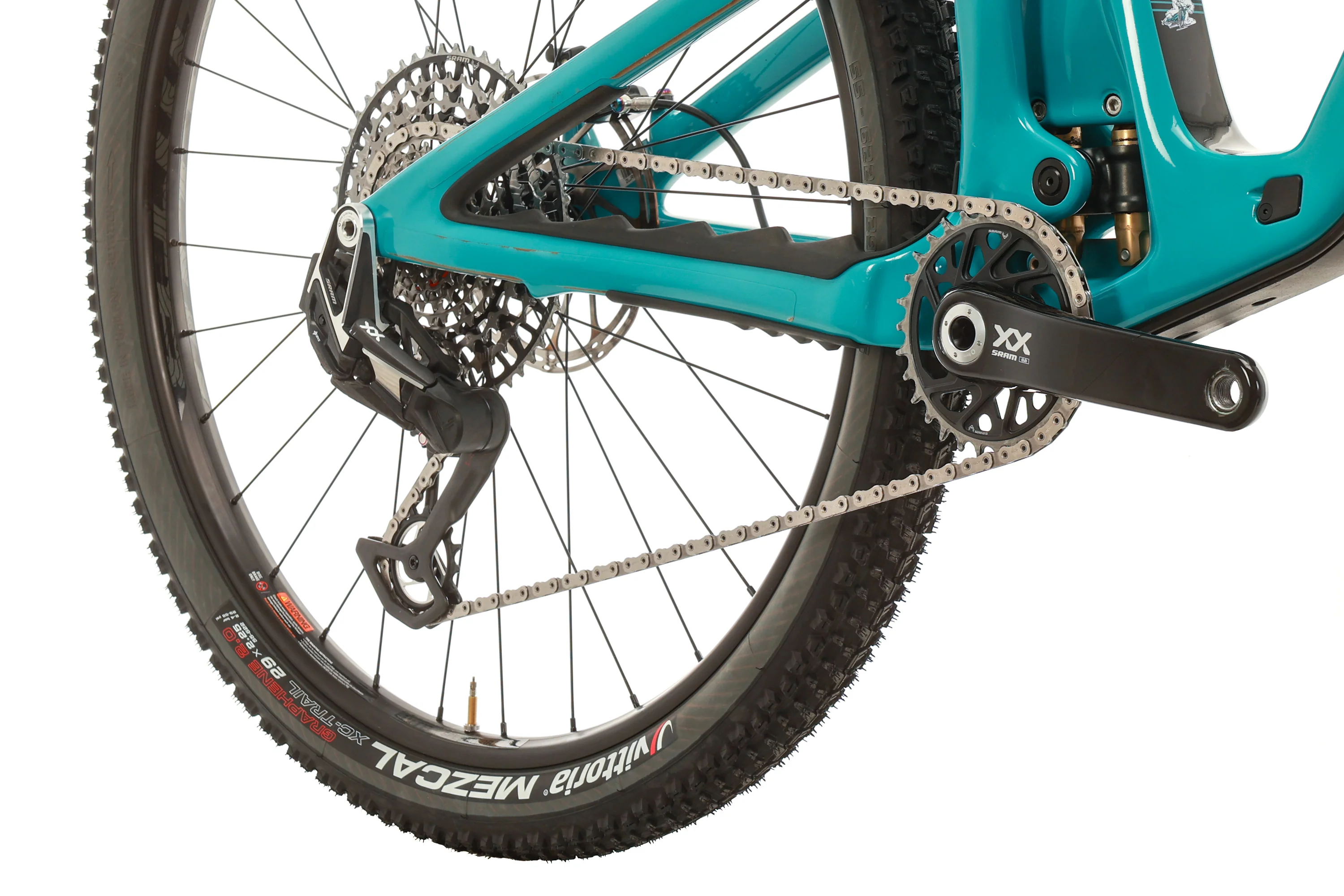 Yeti Cycles SB120 TURQ XX Transmission Mountain Bike - 2023, Medium - Image 3
