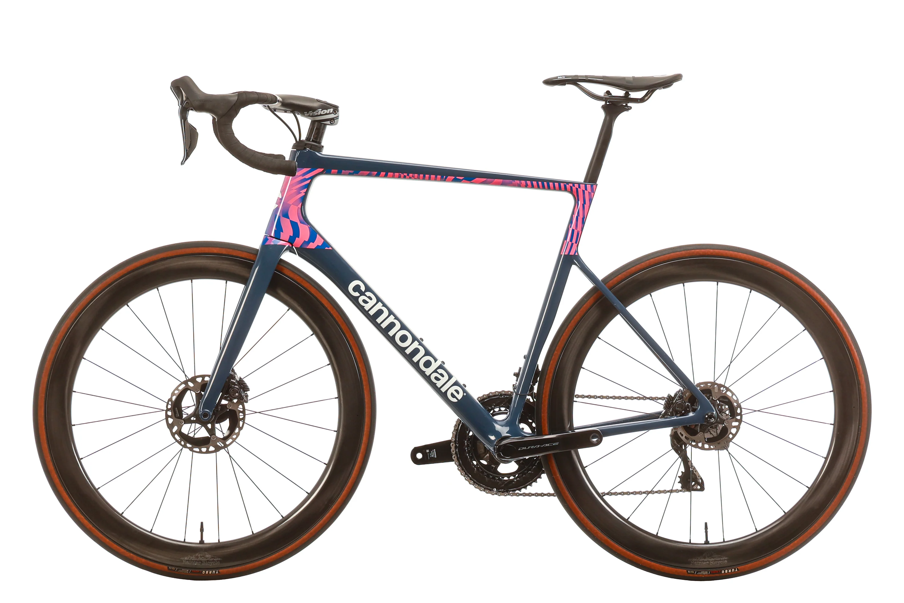 Cannondale SuperSix EVO Hi-MOD Disc Dura-Ace Di2 Road Bike - 2022, 58cm - Image 2