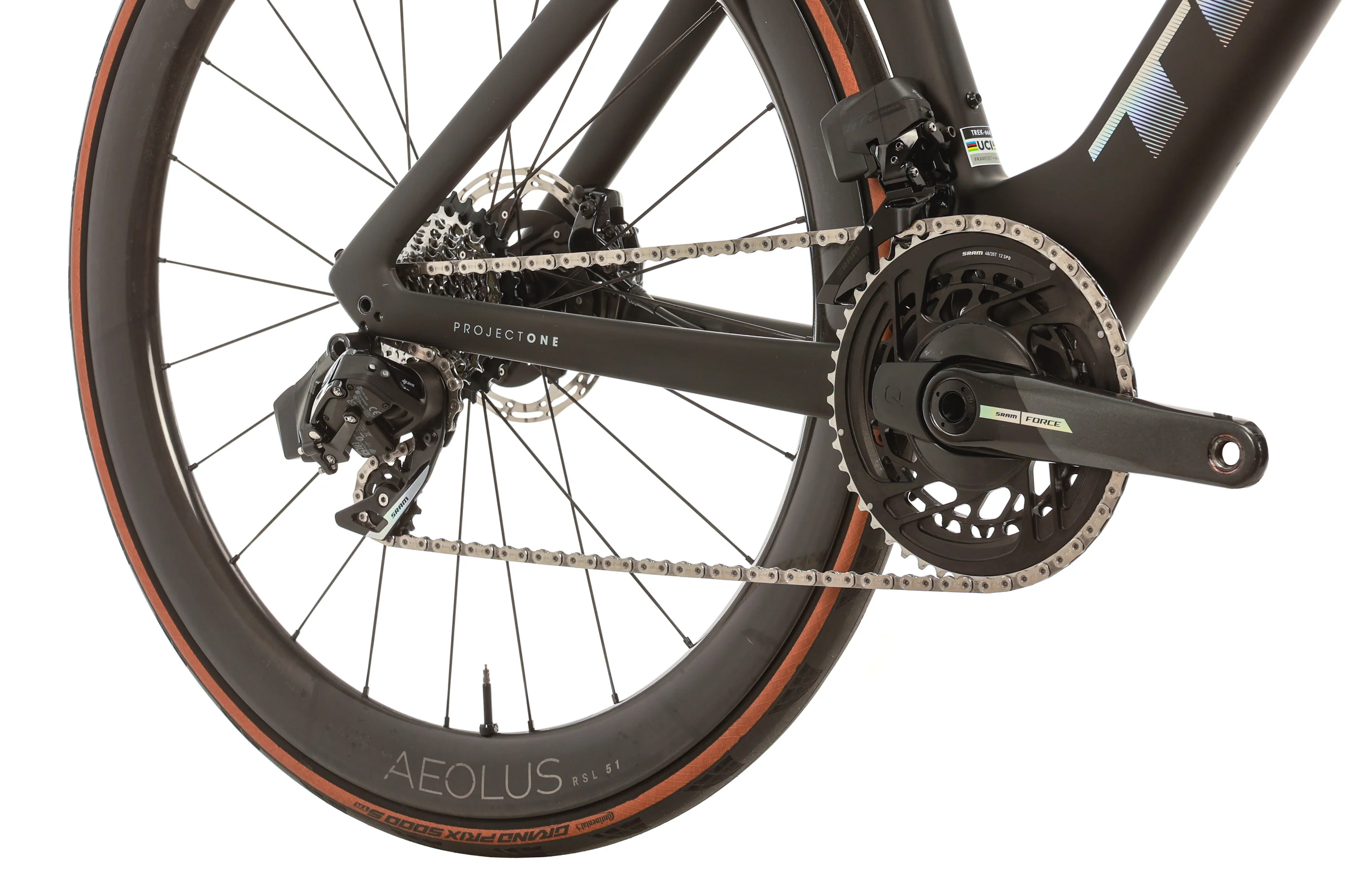 Trek Madone SLR 7 AXS Gen 7 Road Bike - 2024, 52cm - Image 3