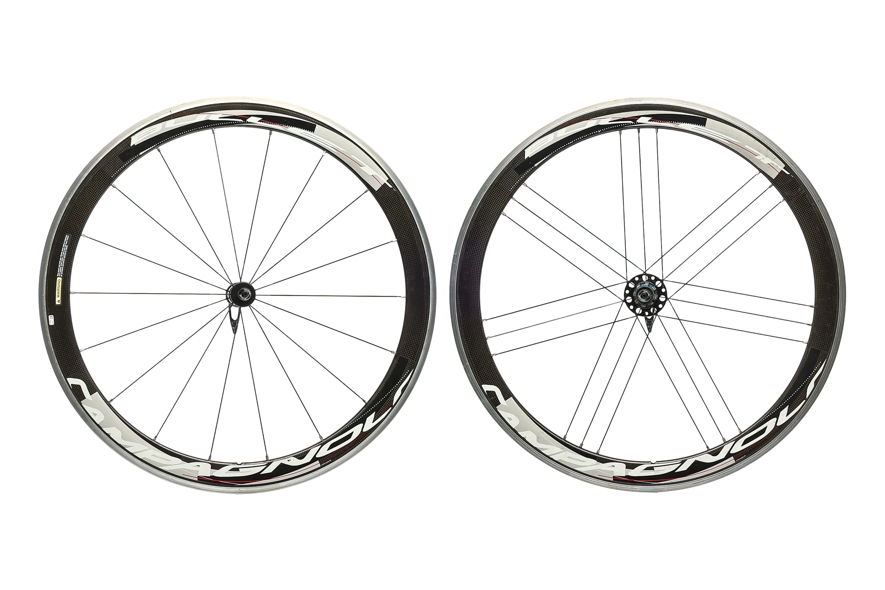 Campagnolo Bullet Aluminum/Carbon Clincher 700c Wheelset - Image 2