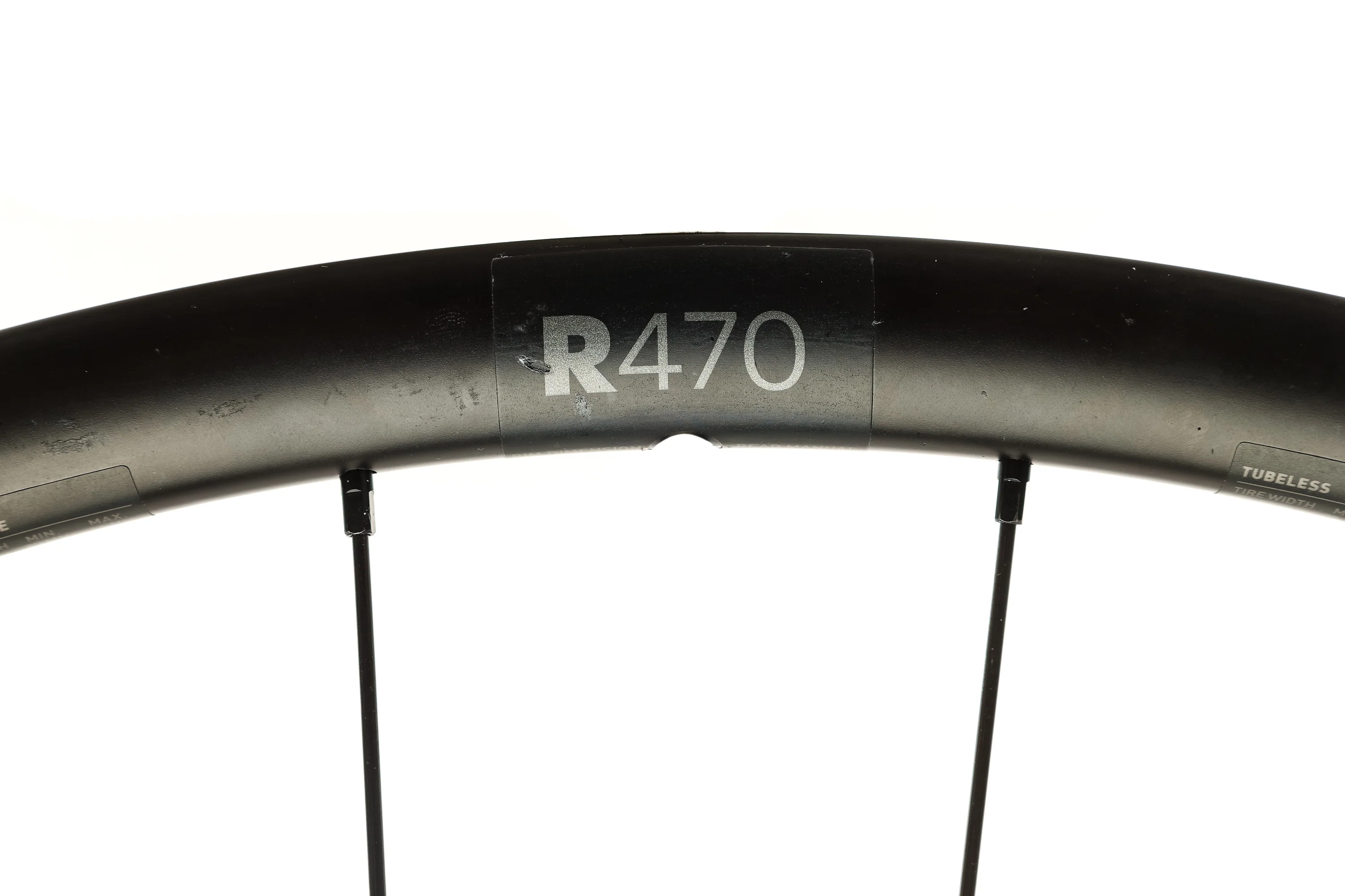 DT Swiss R470 Aluminum Tubeless 700c Wheelset - Image 13