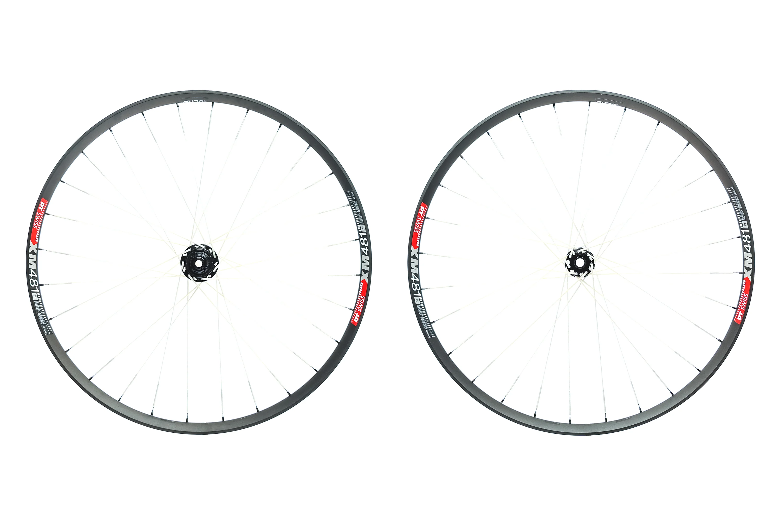DT Swiss XM 481 Rims w/ Berd Spokes Aluminum Tubeless 29" Wheelset
