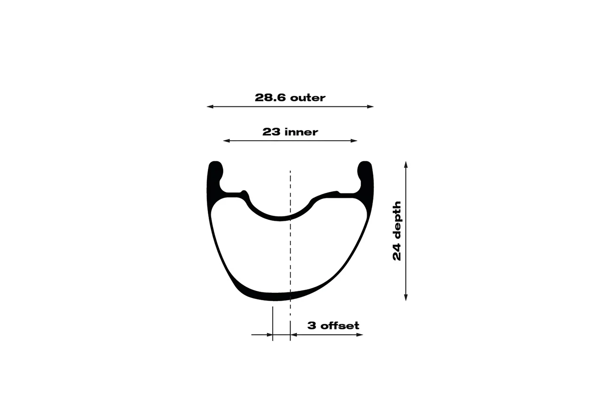WTB CZR i23 Carbon Tubeless 700c Rear Wheel - Image 2