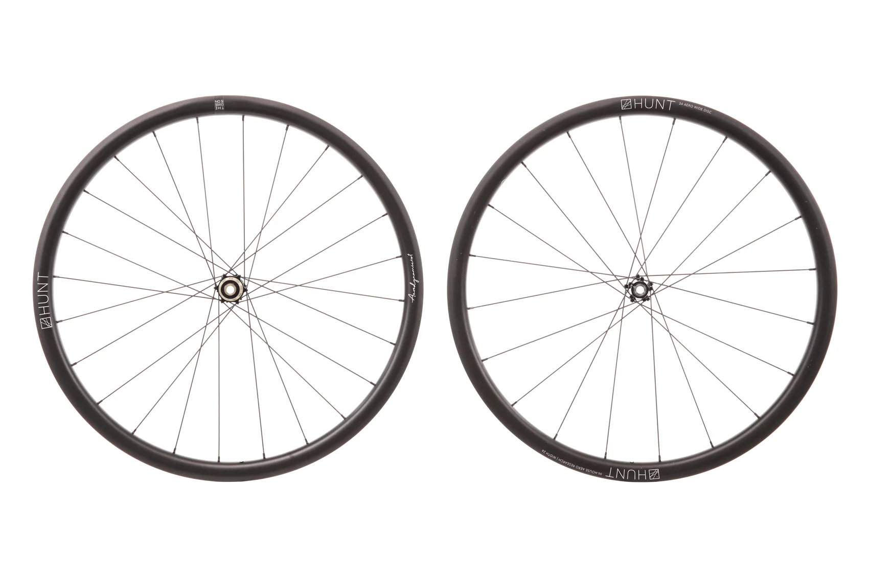 HUNT 34 Aero Wide Aluminum Tubeless 700c Wheelset