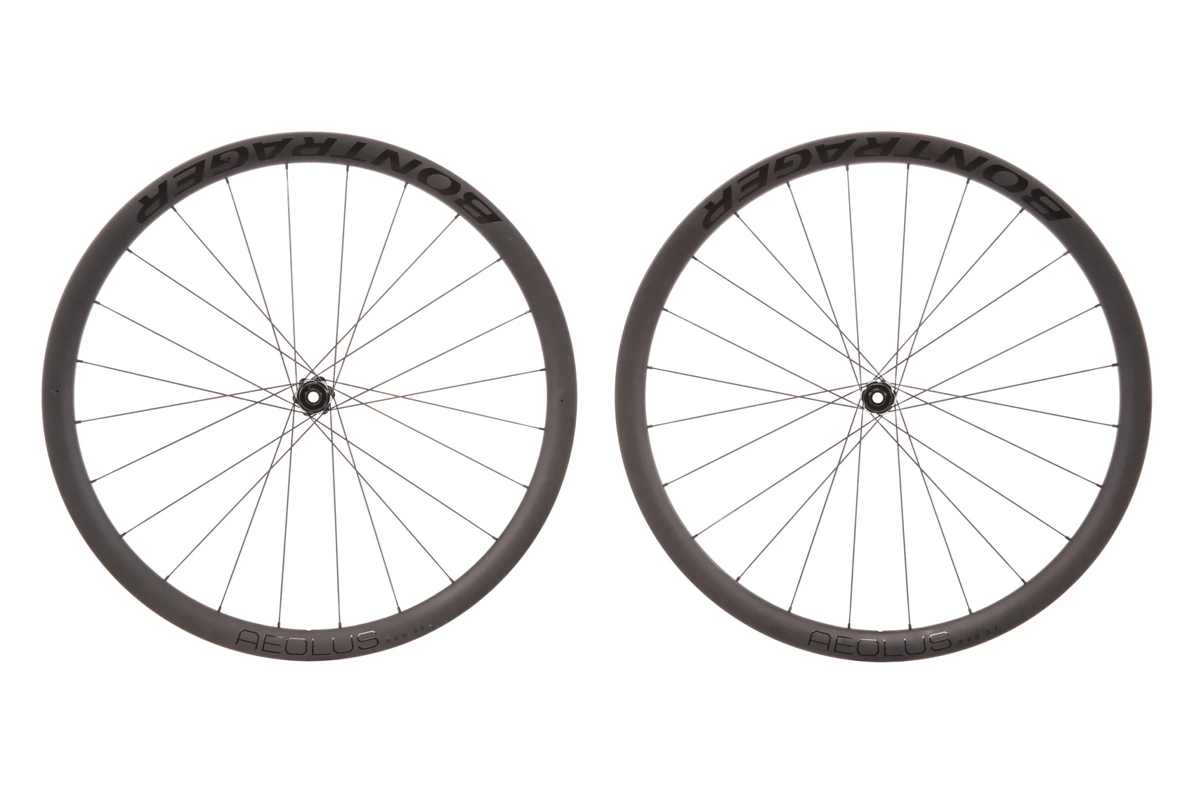 Bontrager Aeolus Pro 37 TLR Carbon Tubeless 700c Wheelset - Image 2
