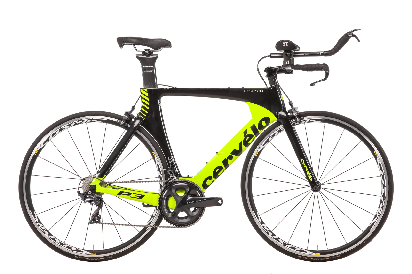 Cervélo P3 Ultegra Time Trial Bike - 2019, 54cm