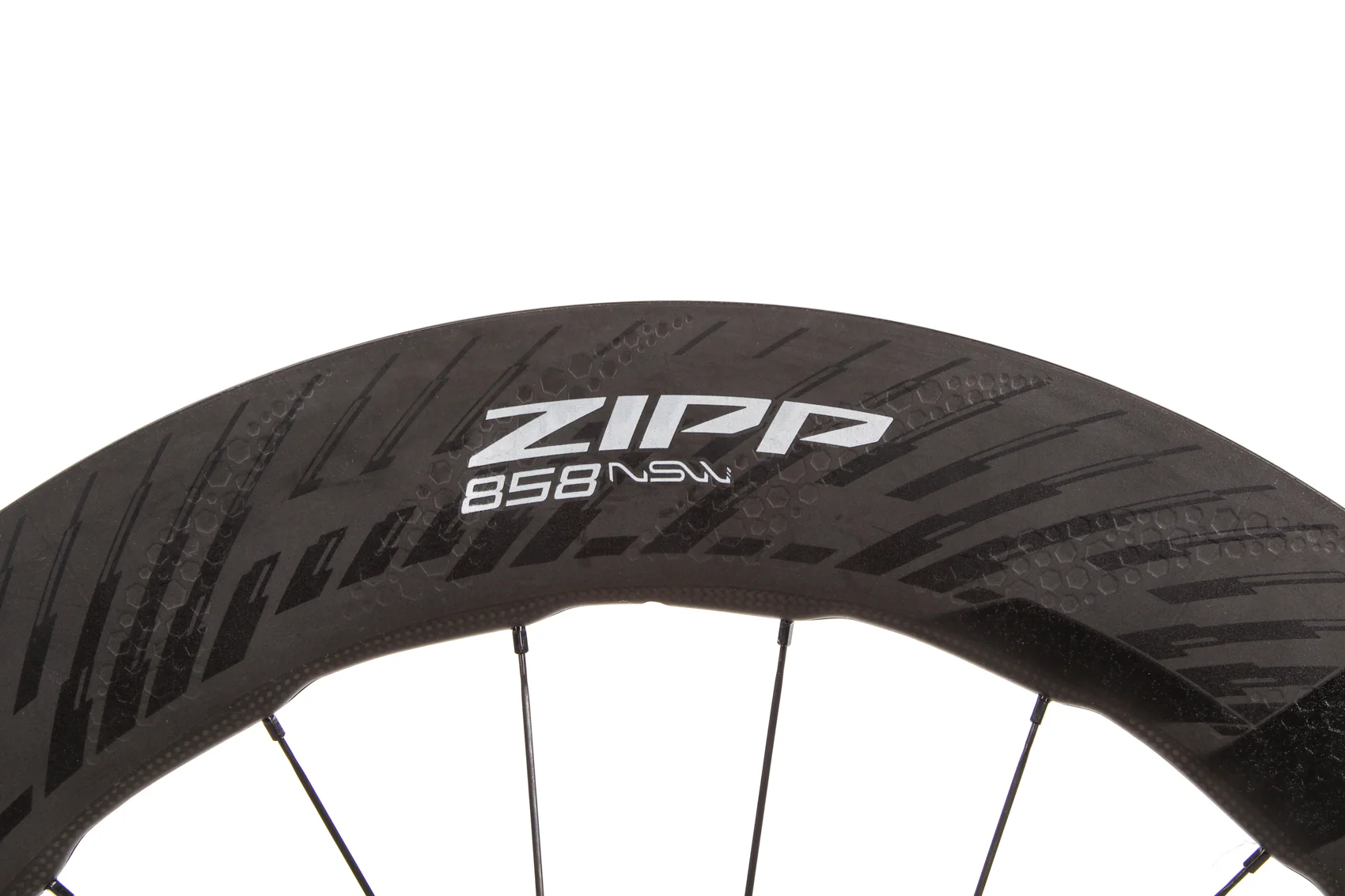 Zipp 858 NSW Carbon Tubeless 700c Wheelset - Image 6