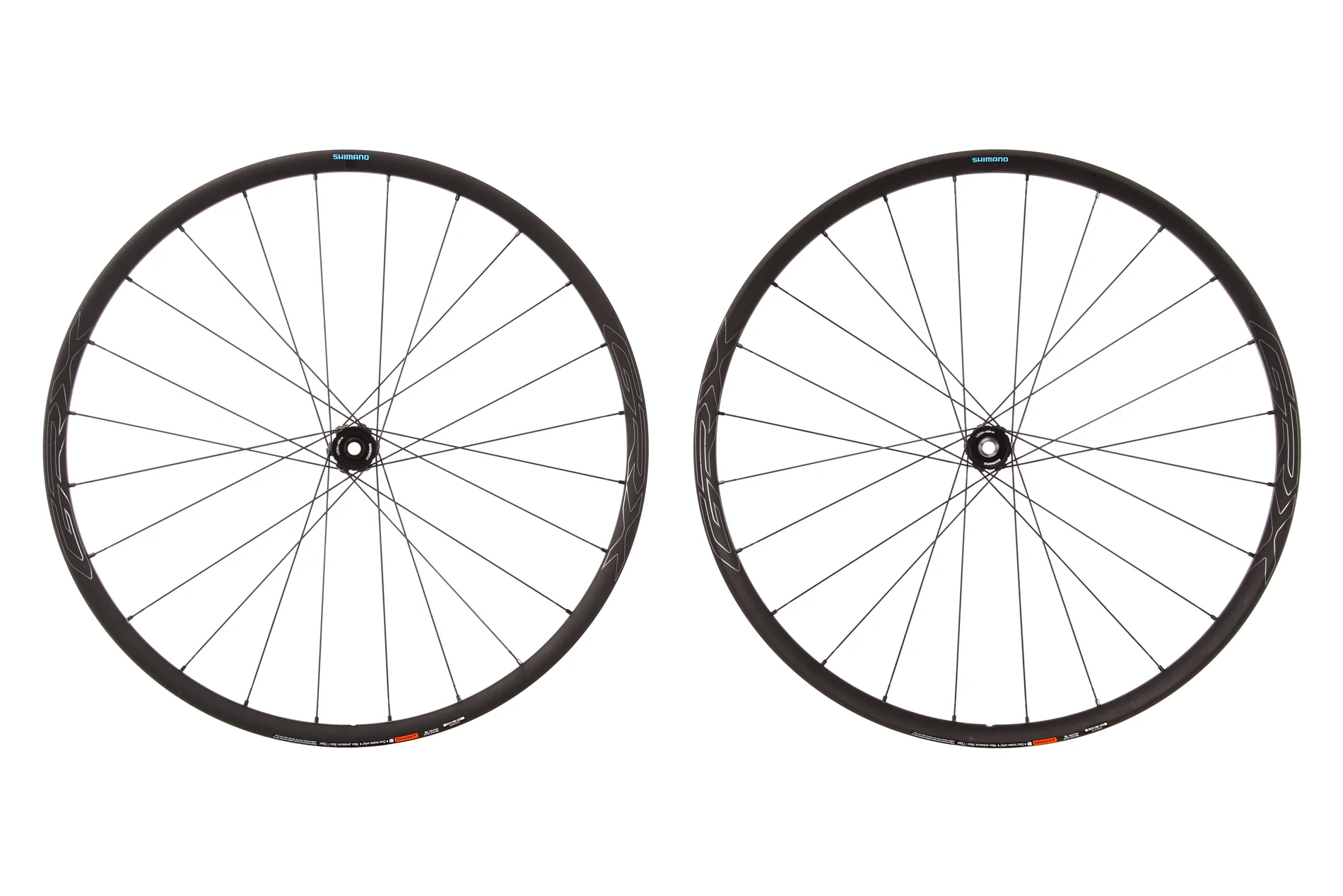 Shimano GRX RX-570 Aluminum Tubeless 650b Wheelset - Image 2