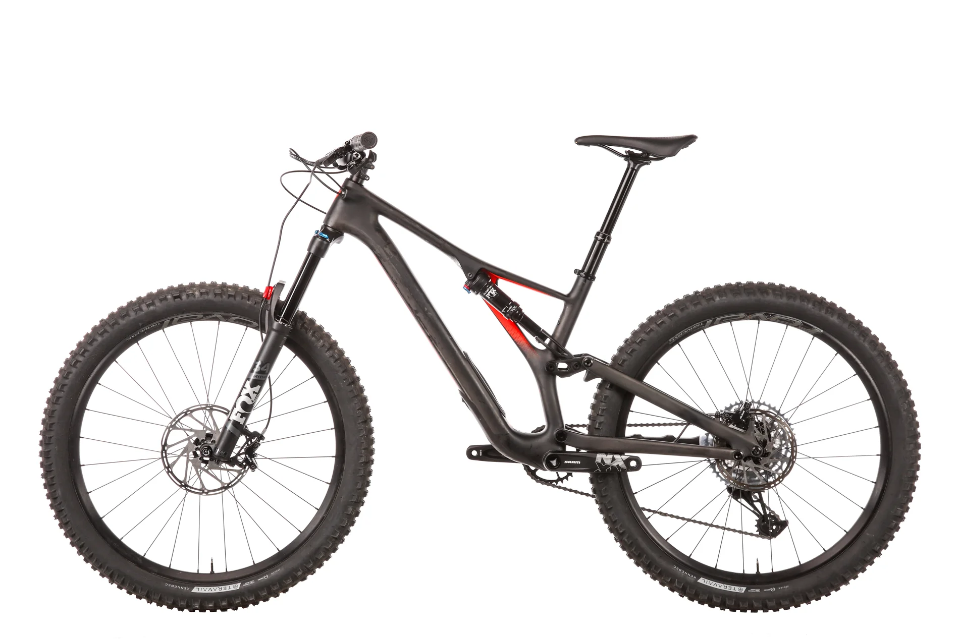 Specialized Stumpjumper Comp Carbon 27.5 Mountain Bike - 2019, Medium - Image 2