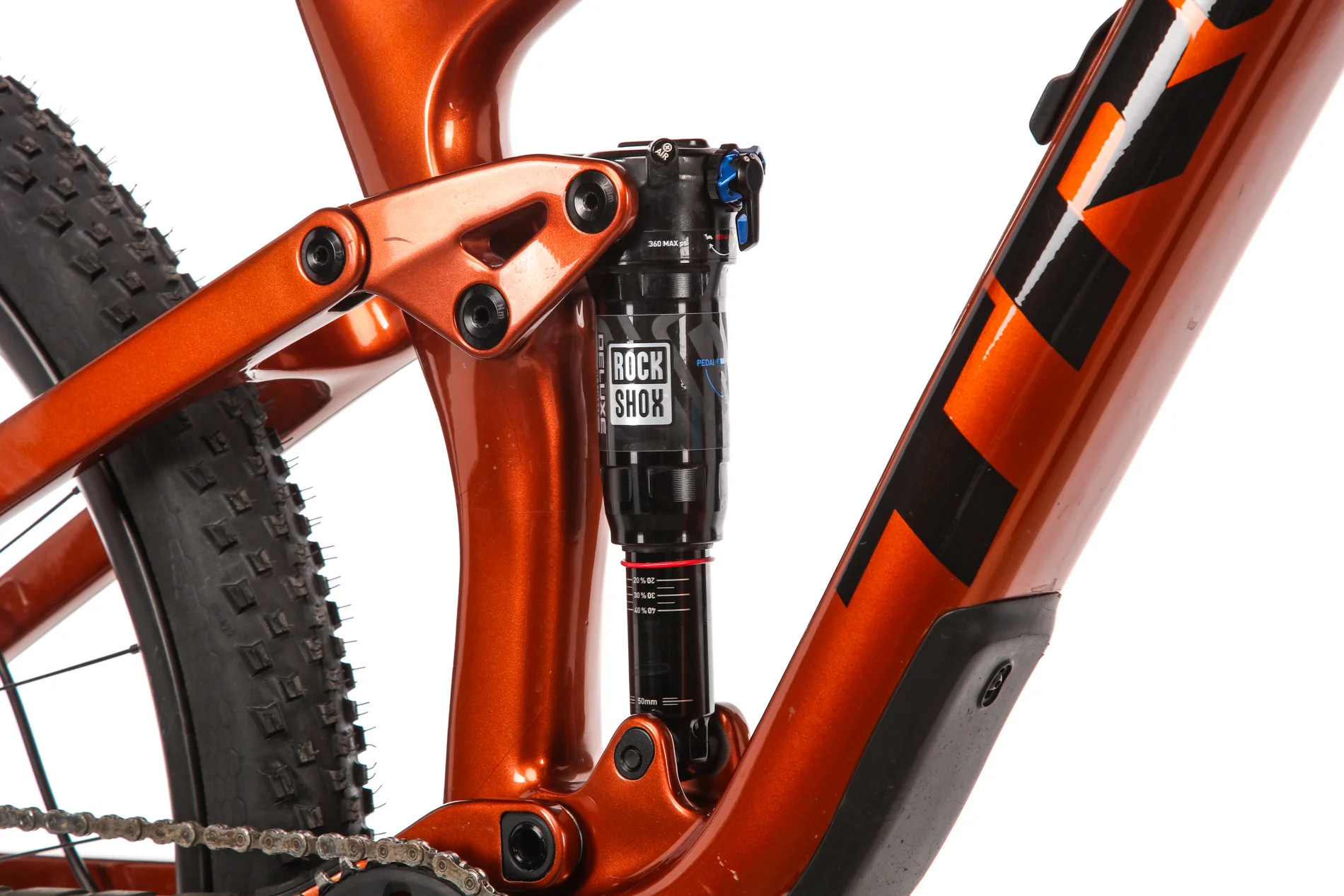 Trek Top Fuel 9.8 XT Gen 3 Mountain Bike - 2023, Large - Image 4