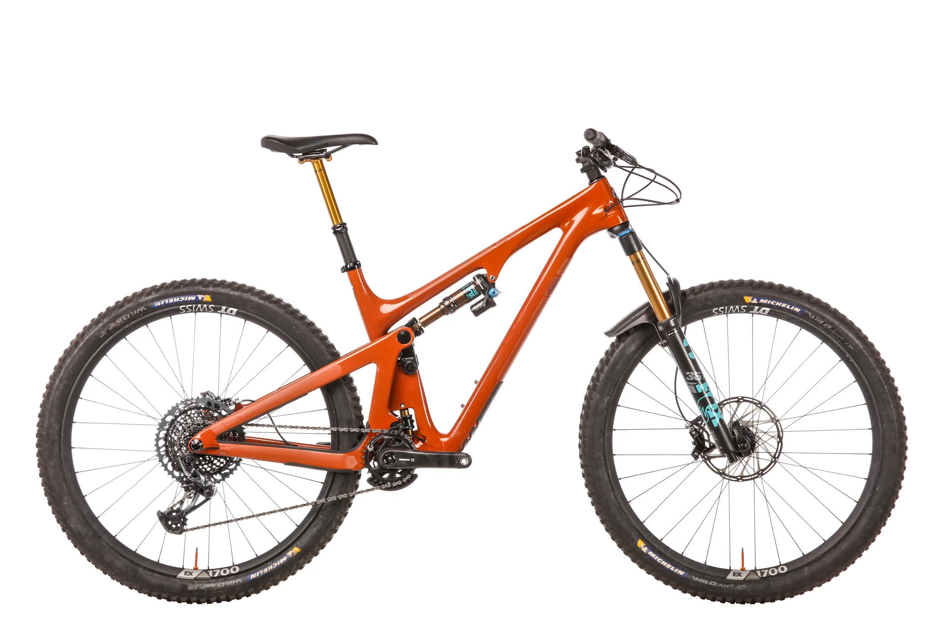 Yeti Cycles SB130 TURQ LR Mountain Bike - 2021, Large