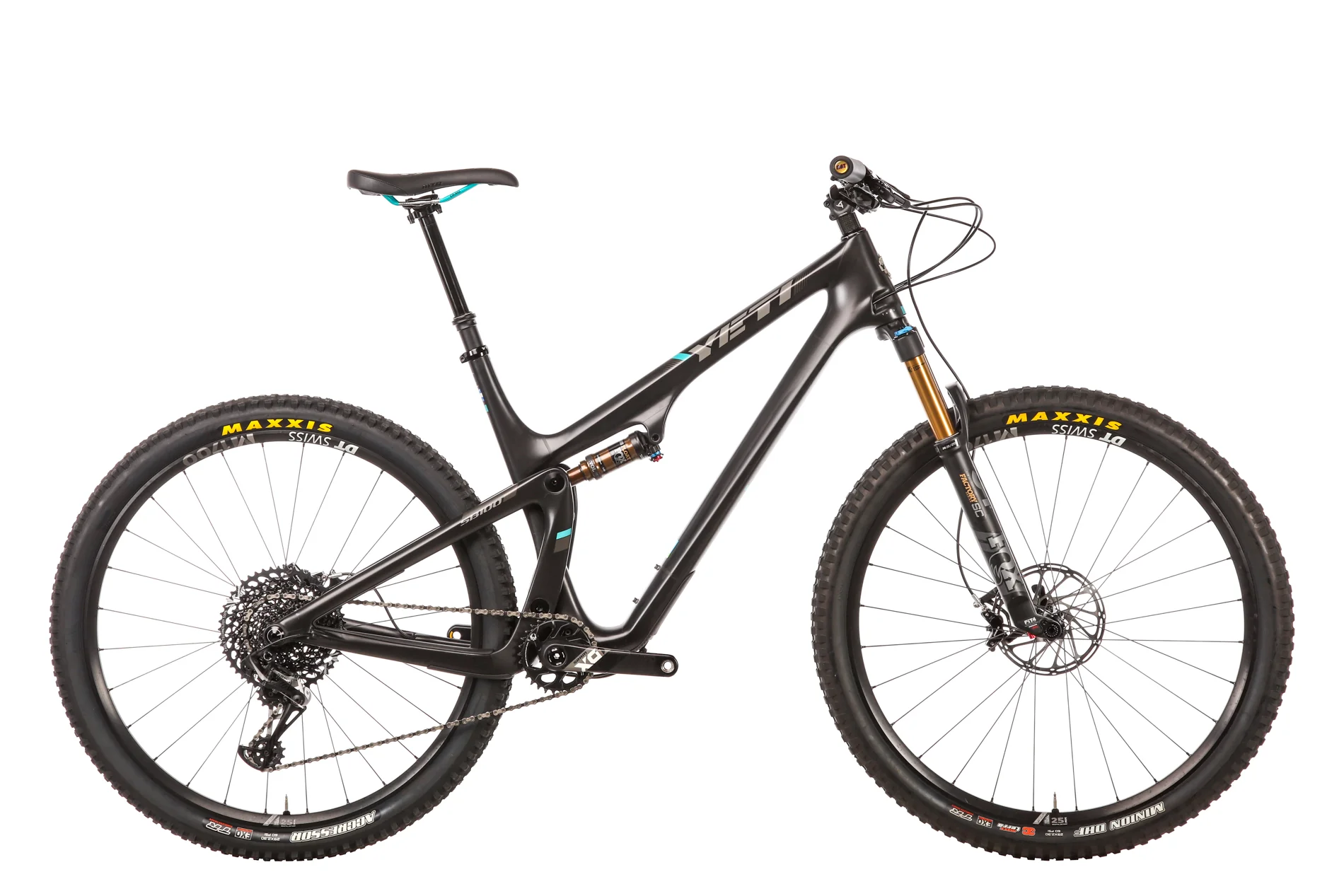 Yeti Cycles SB100 TURQ X01 Eagle Mountain Bike - 2019, X-Large