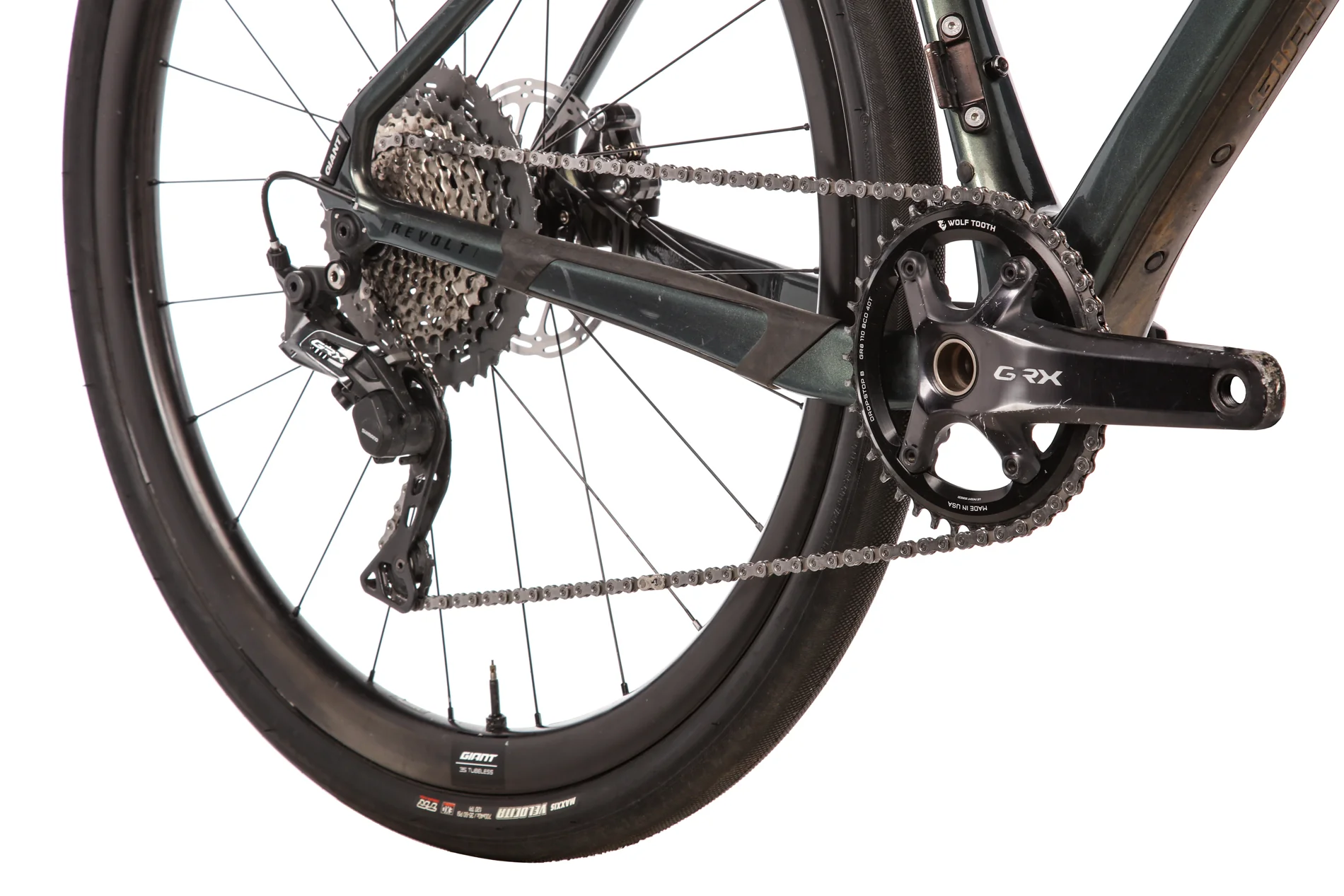 Giant Revolt Advanced 0 Gravel Bike - 2021, Med/Large - Image 3